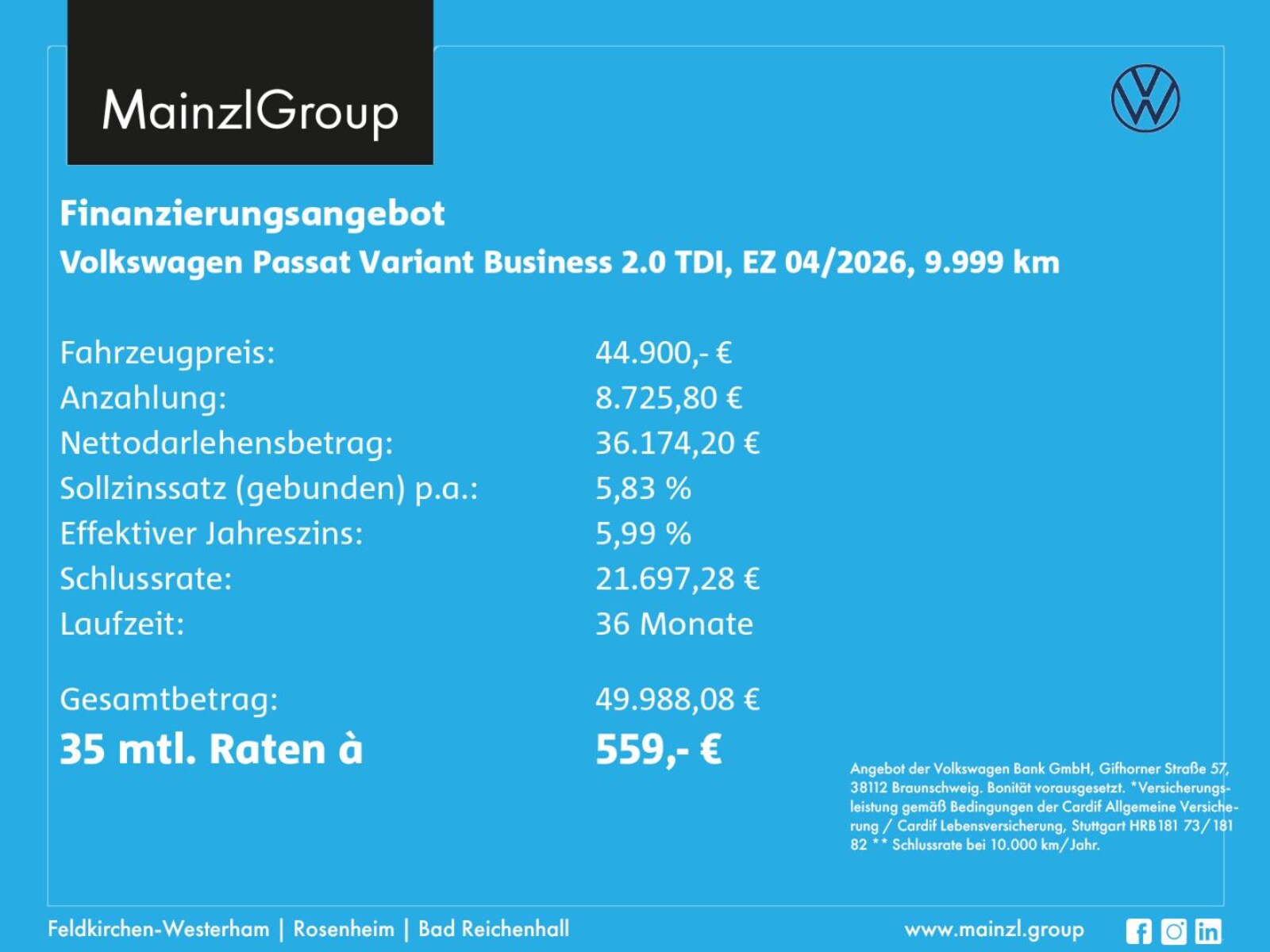 Volkswagen Passat – Bild 3