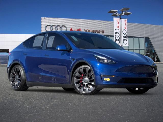 Used 2022 Tesla Model Y Performance with VIN 7SAYGDEFXNF382472 for sale in Santa Clarita, CA