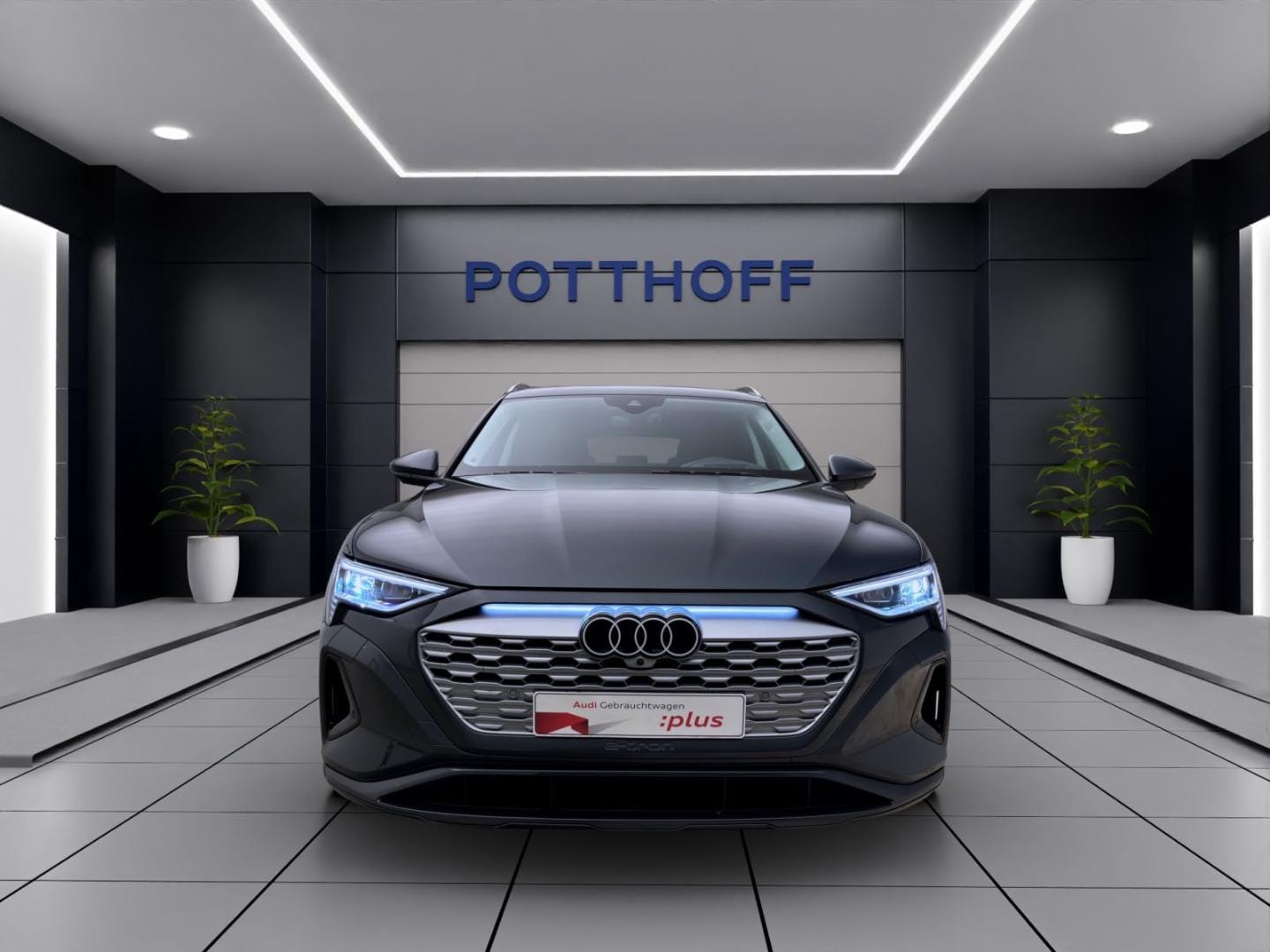 Bild über Audi Q8 e-tron advanced 55 e-tron quattro - für weitere Informationen kontaktieren Sie den Audi Partner