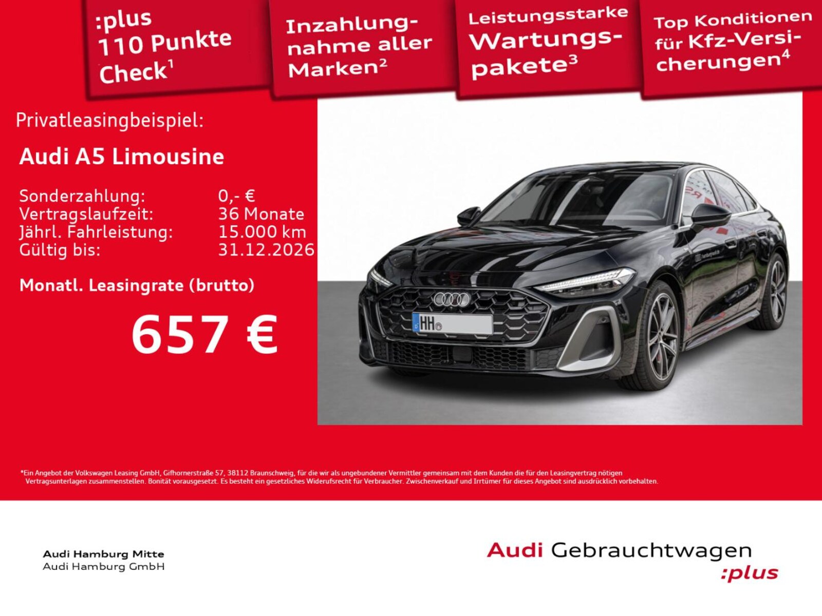 Audi A5 Limousine – Bild 2
