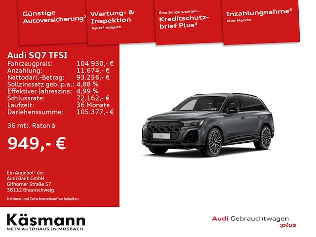 Image about Audi SQ7 SUV TFSI quattro tiptronic