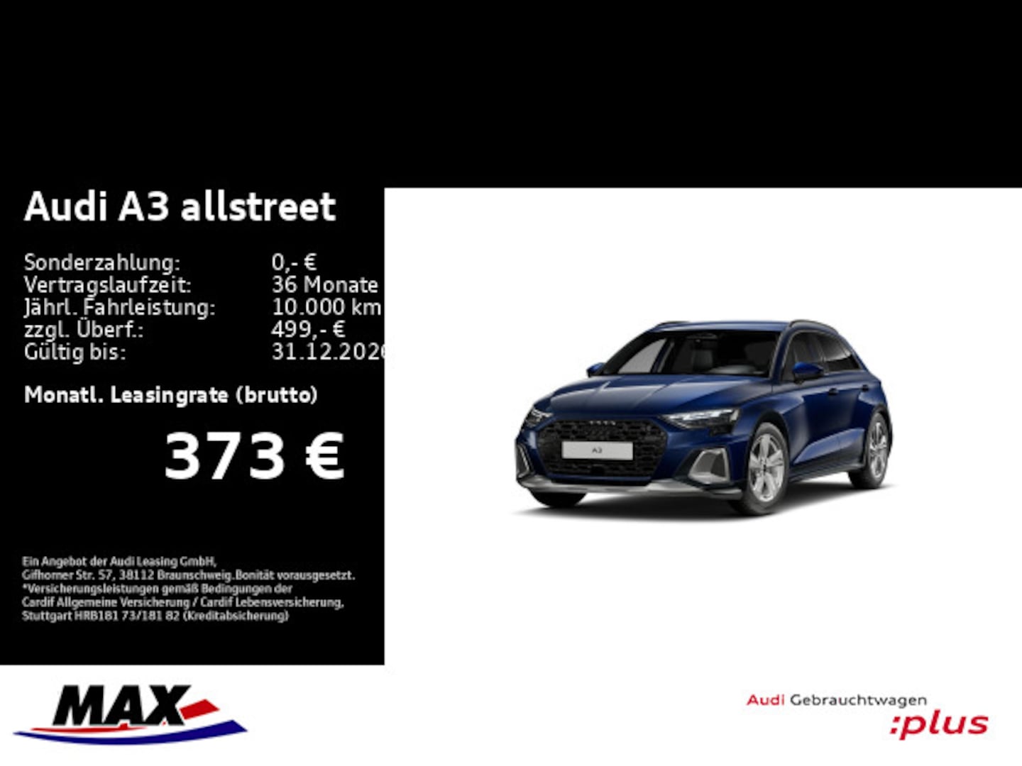 Bild über Audi A3 allstreet TFSI Schaltgetriebe - für weitere Informationen kontaktieren Sie den Audi Partner