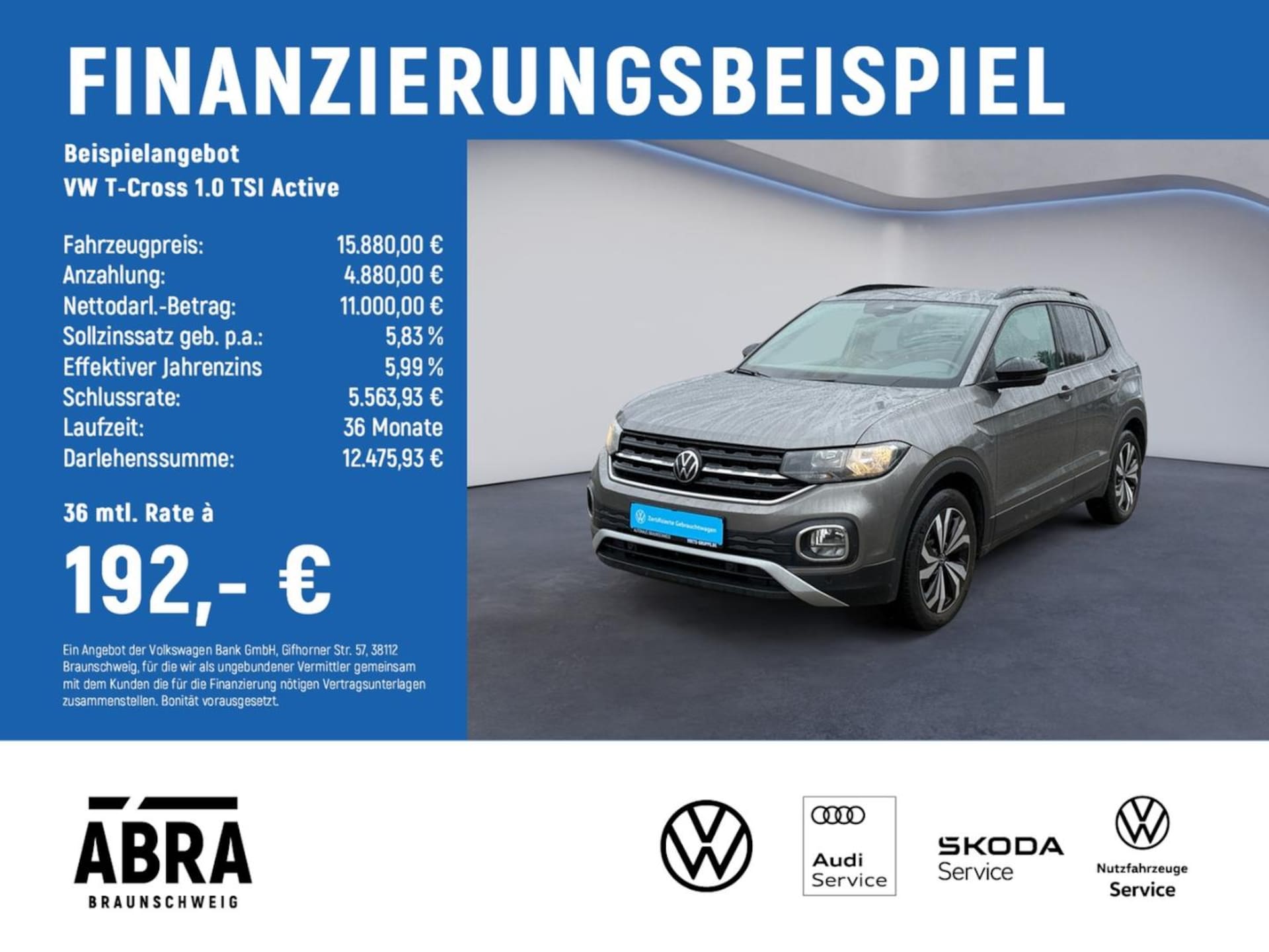 Volkswagen T-Cross ACTIVE
