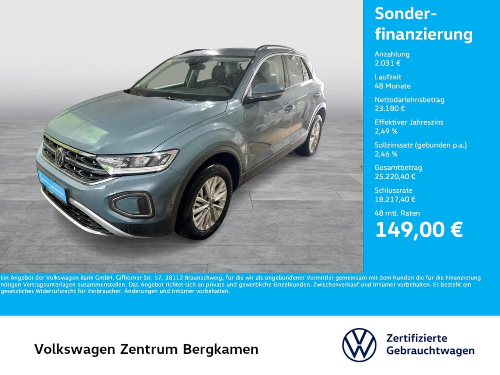 Volkswagen T-Roc Life