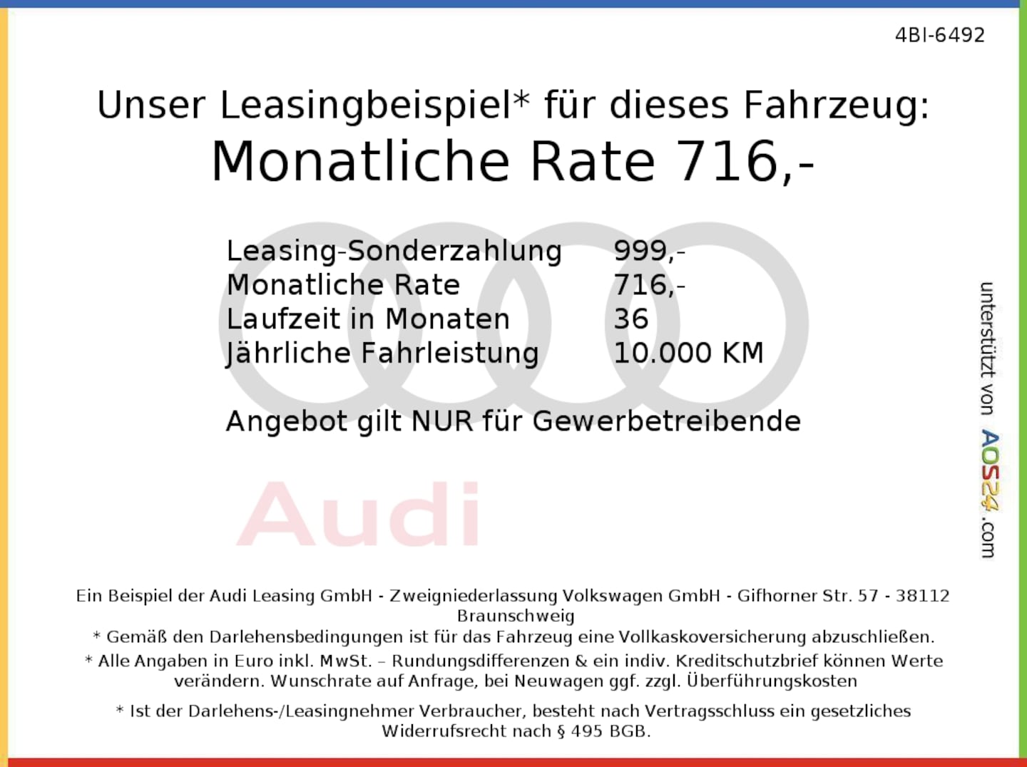 Bild über Audi Q6 SUV e-tron e-tron performance - für weitere Informationen kontaktieren Sie den Audi Partner