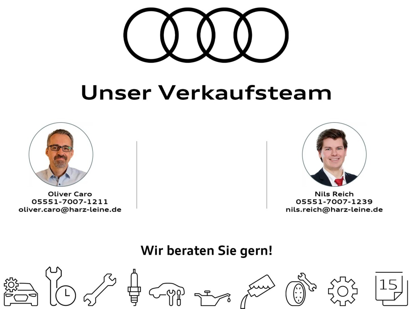 Bild über Audi A5 Avant TDI 150 kW S tronic - für weitere Informationen kontaktieren Sie den Audi Partner