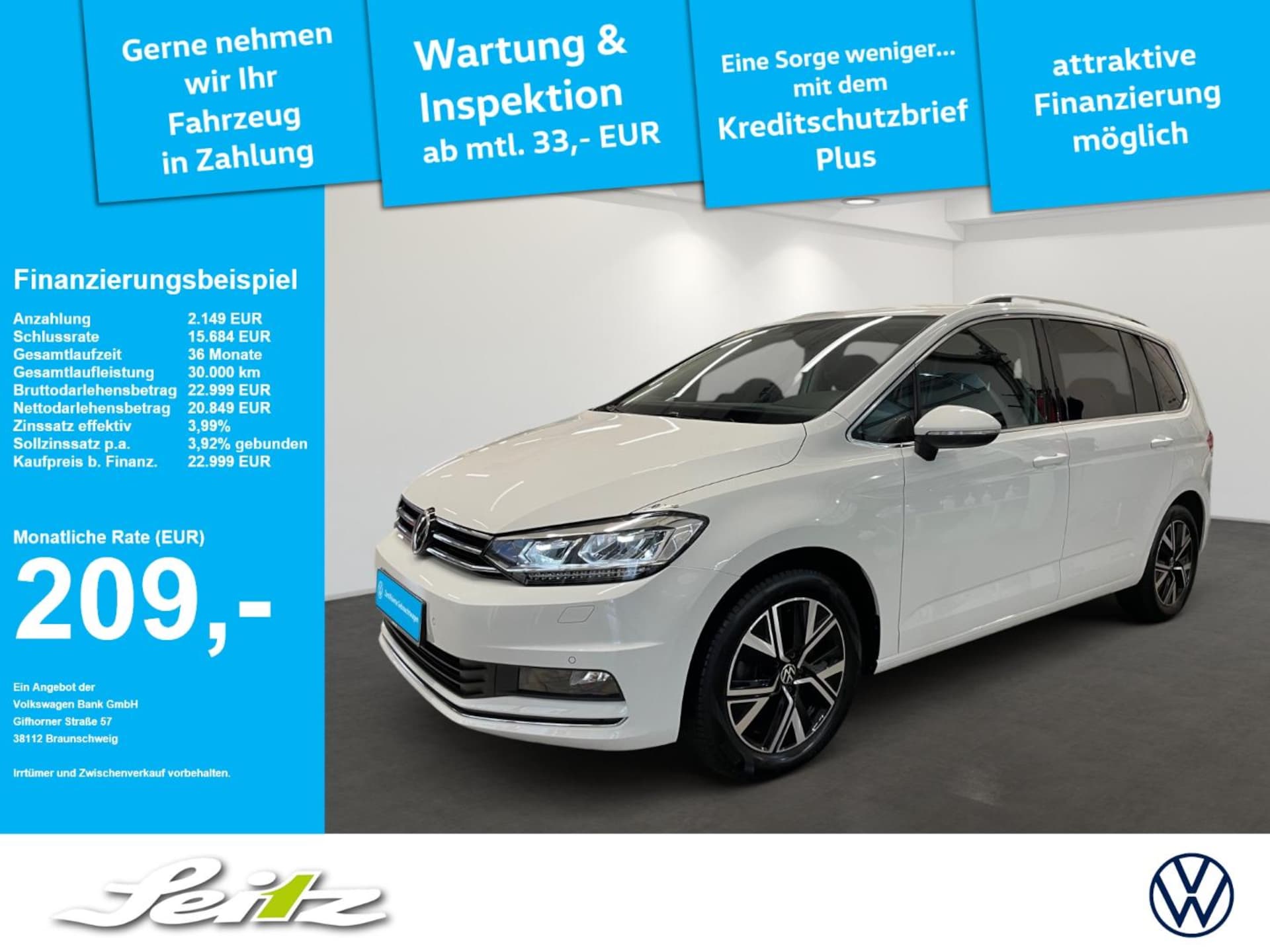 Volkswagen Touran 2022