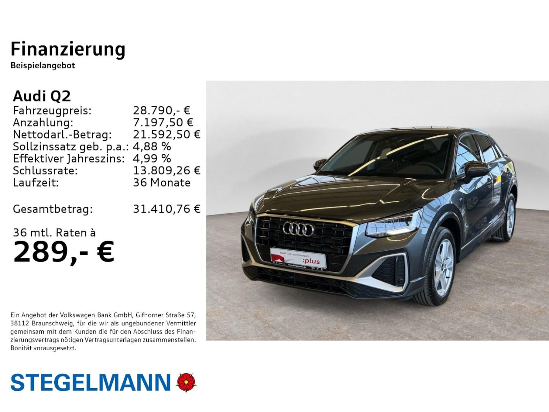 Audi Q2 S line