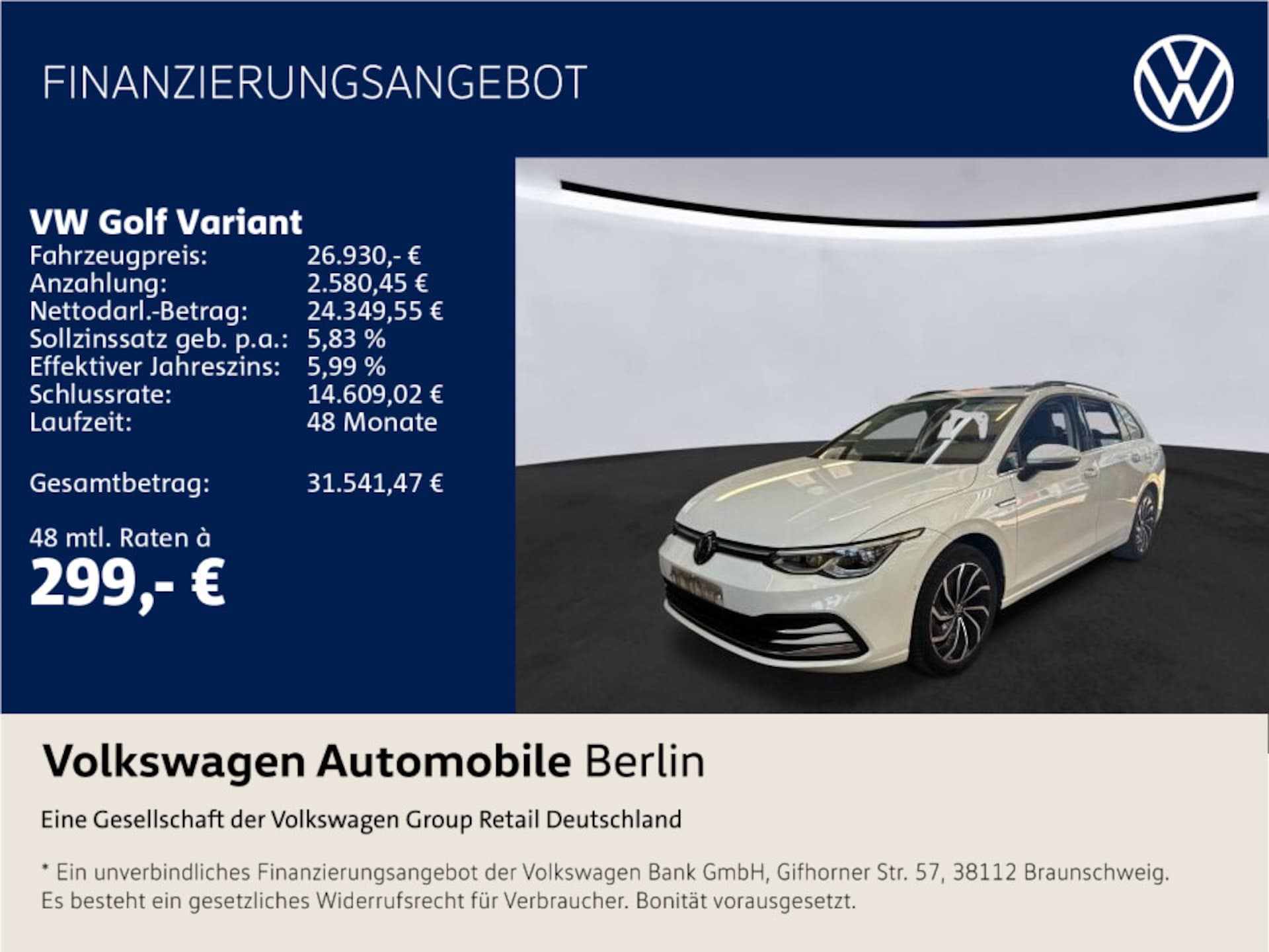 Volkswagen Golf Variant Style