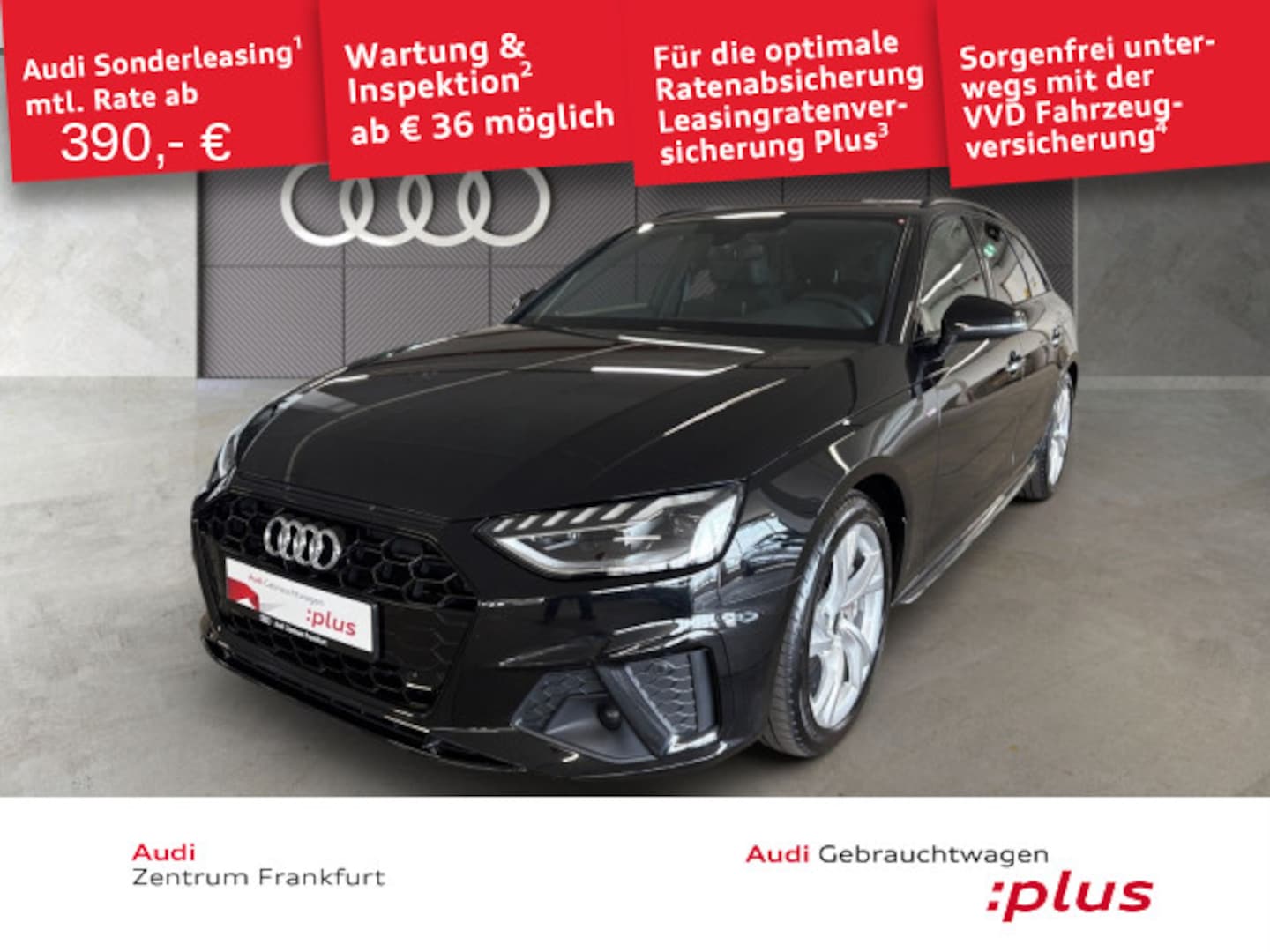 Bild über Audi A4 Avant S line 40 TFSI S tronic - für weitere Informationen kontaktieren Sie den Audi Partner