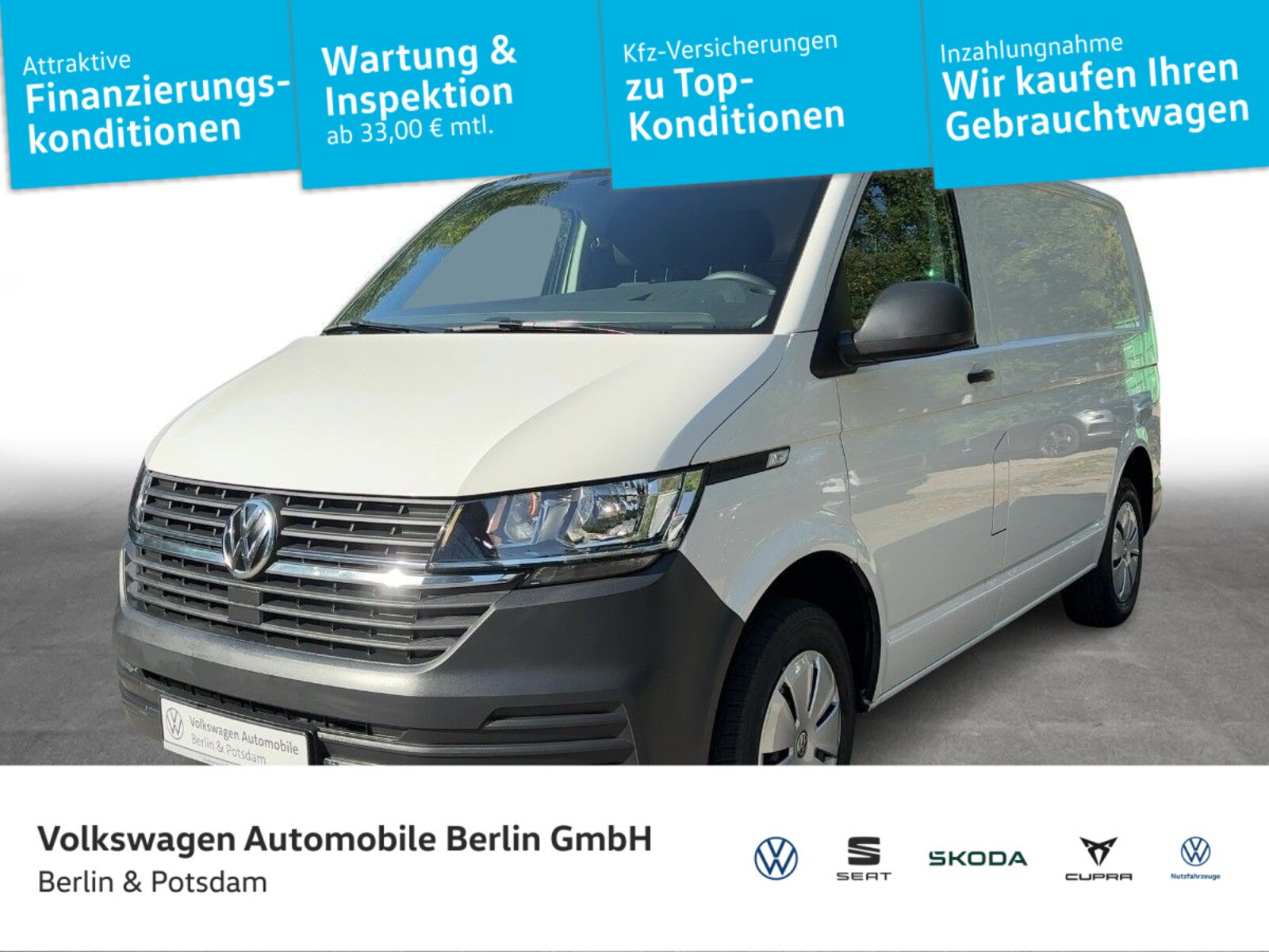 Volkswagen T6.1 Transporter Kasten kurzer Radstand