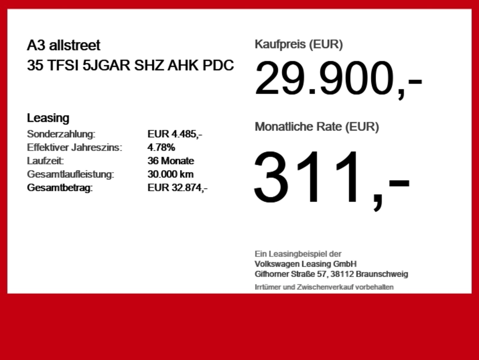 Audi A3 allstreet – Bild 6