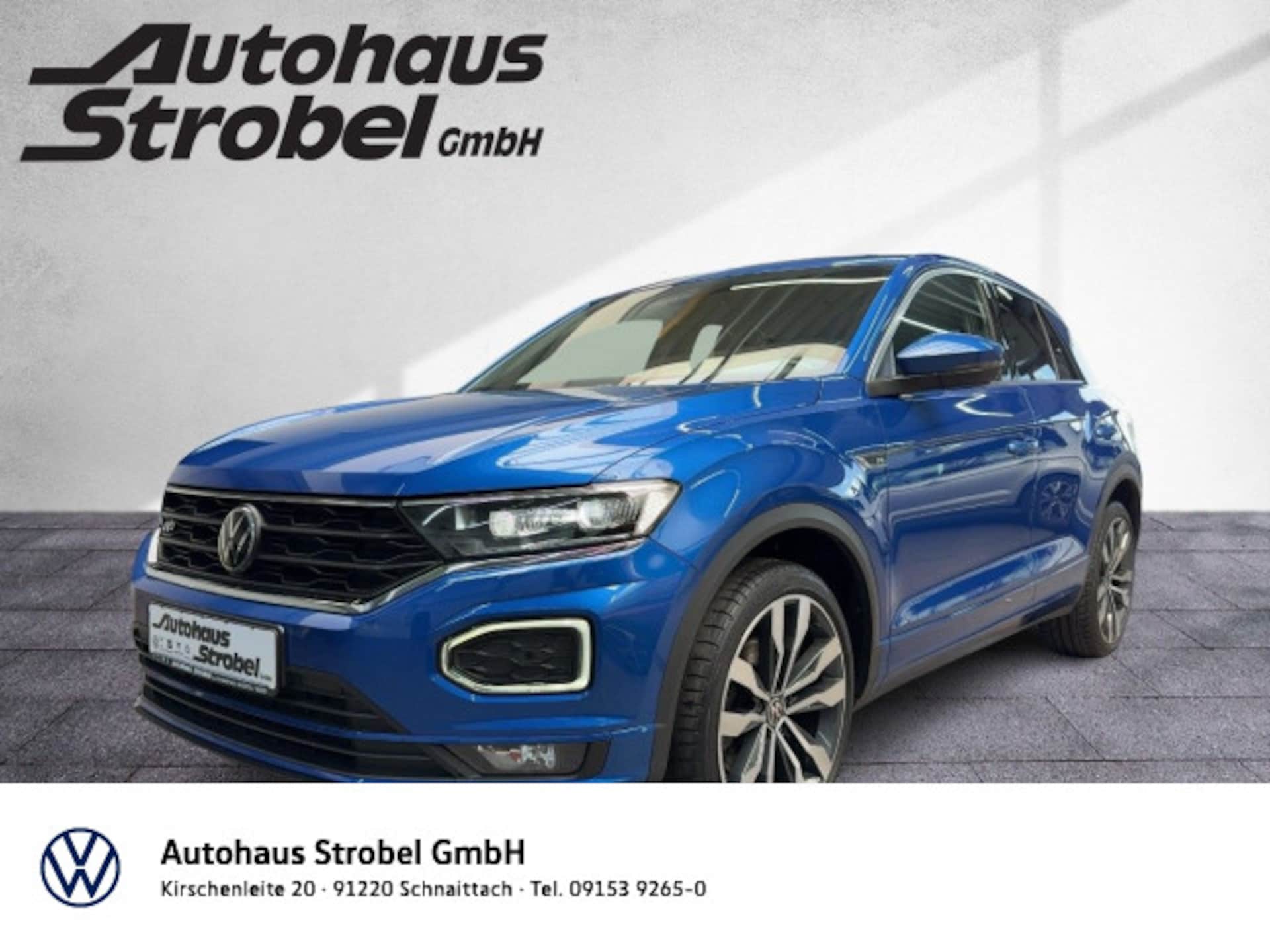 Volkswagen T-Roc 2021 — T-Roc 1.5 TSI DSG Sport R-Line ACC AHK Navi LED Lane Ass. Bluet. Sitzh.