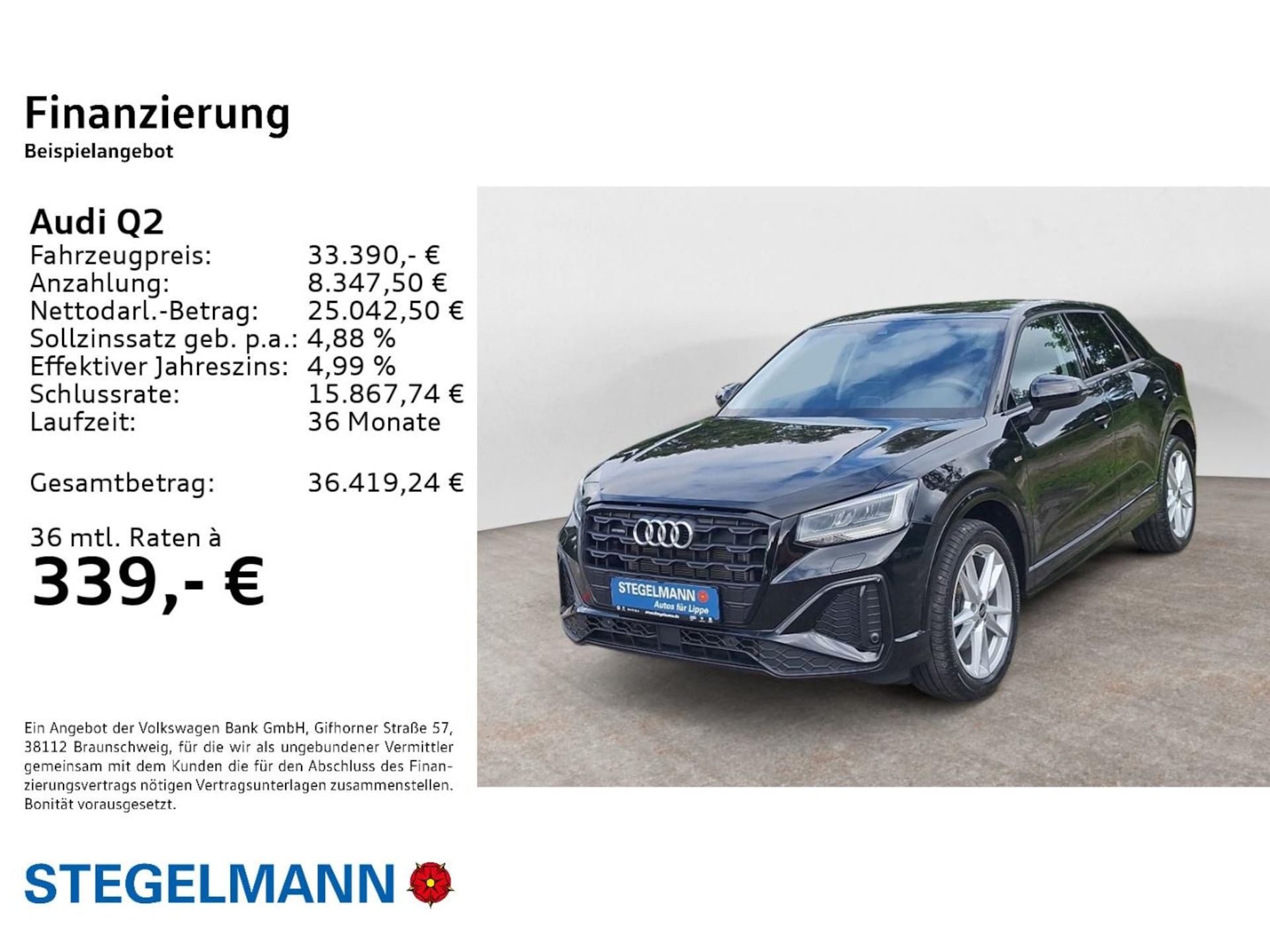 Audi Q2 S line