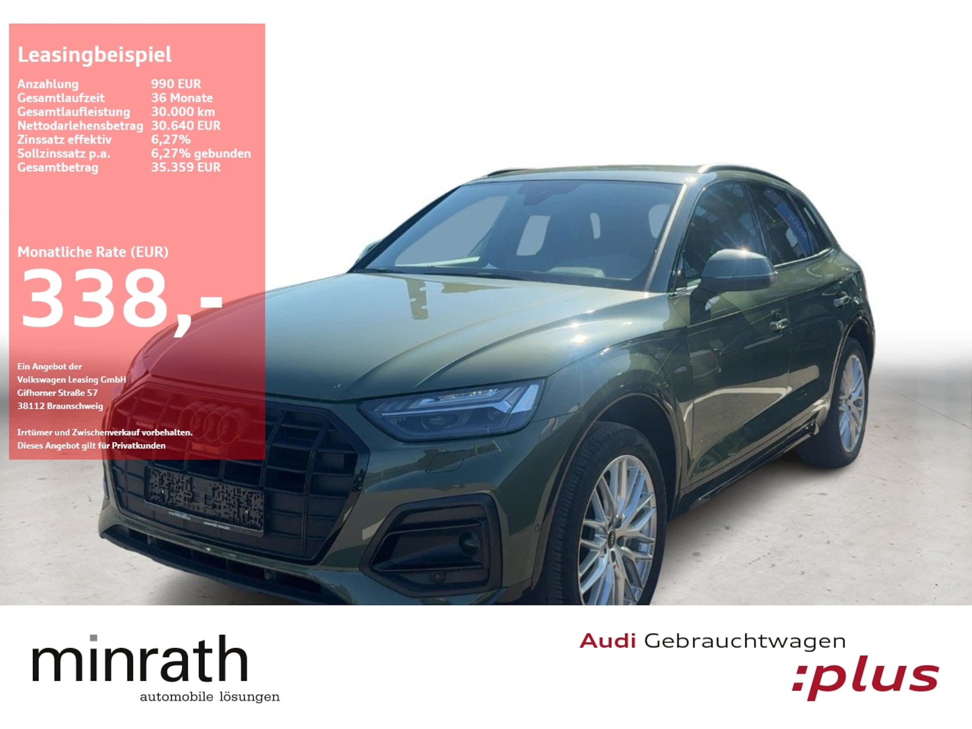 Audi Q5 TFSI e advanced