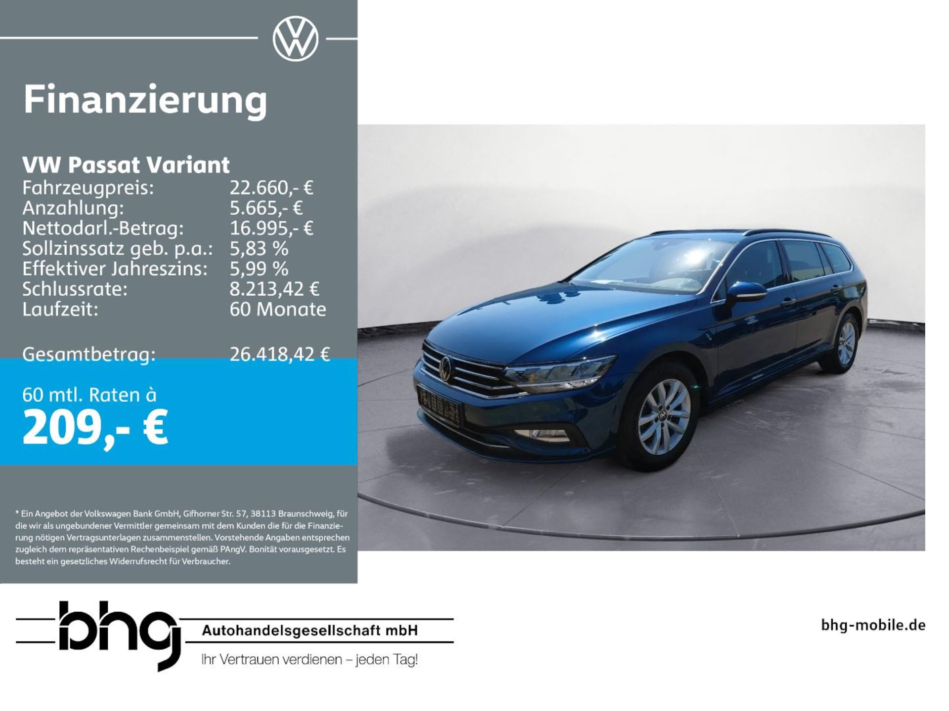 Volkswagen Passat Variant Business