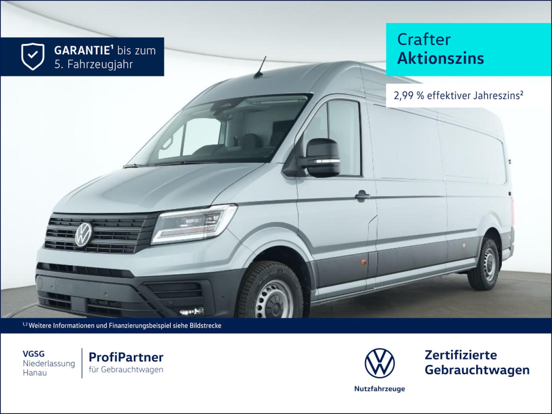 Volkswagen Crafter Kasten langer Radstand