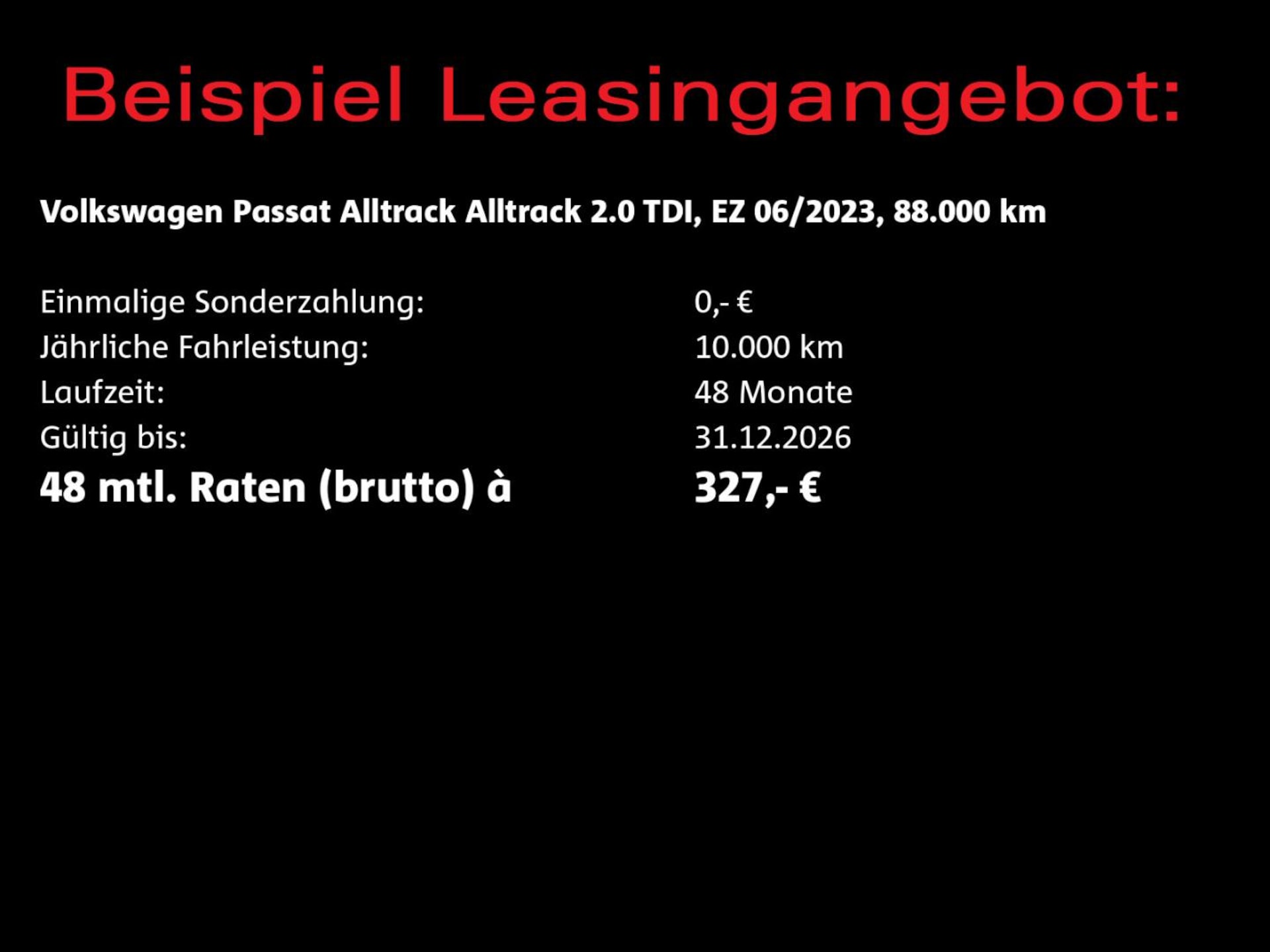 Volkswagen Passat Variant Alltrack