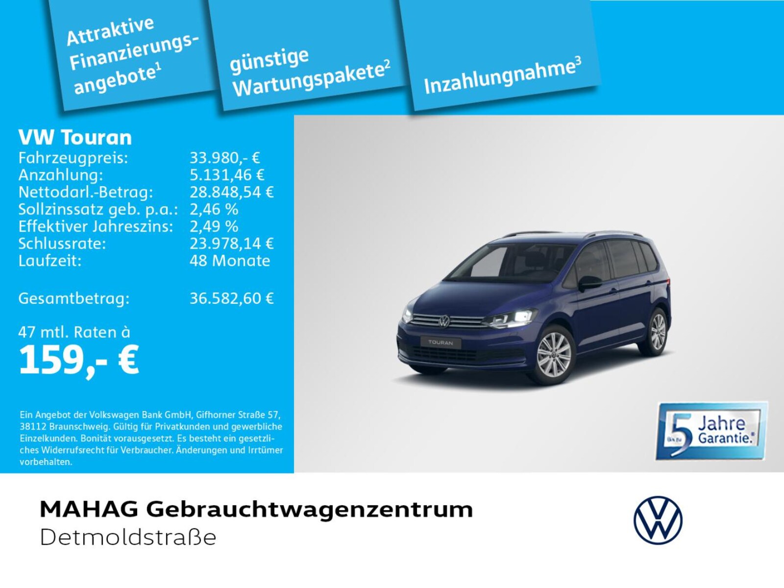 Volkswagen Touran – Bild 2