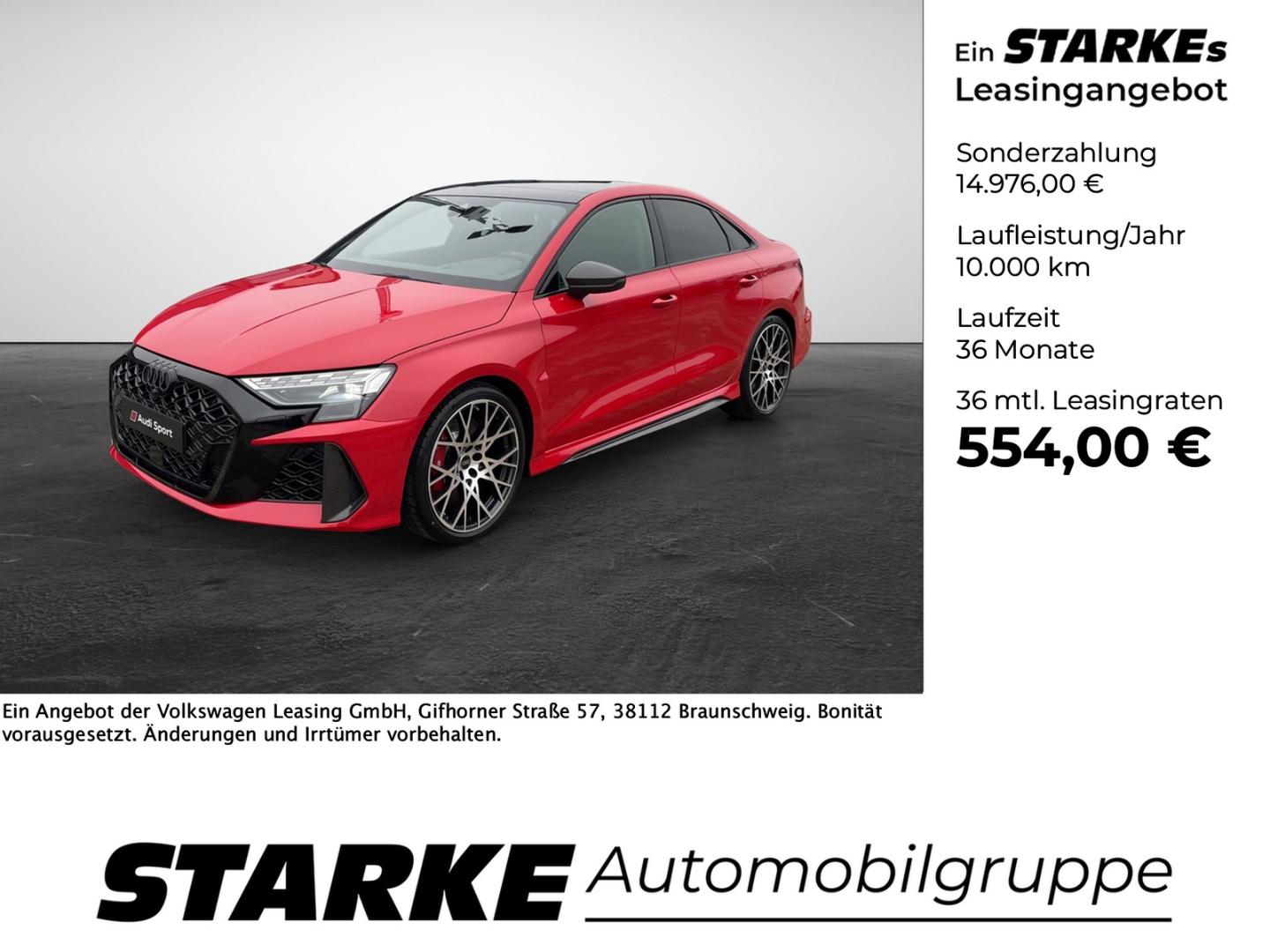 Image about Audi RS 3 Limousine TFSI quattro S tronic