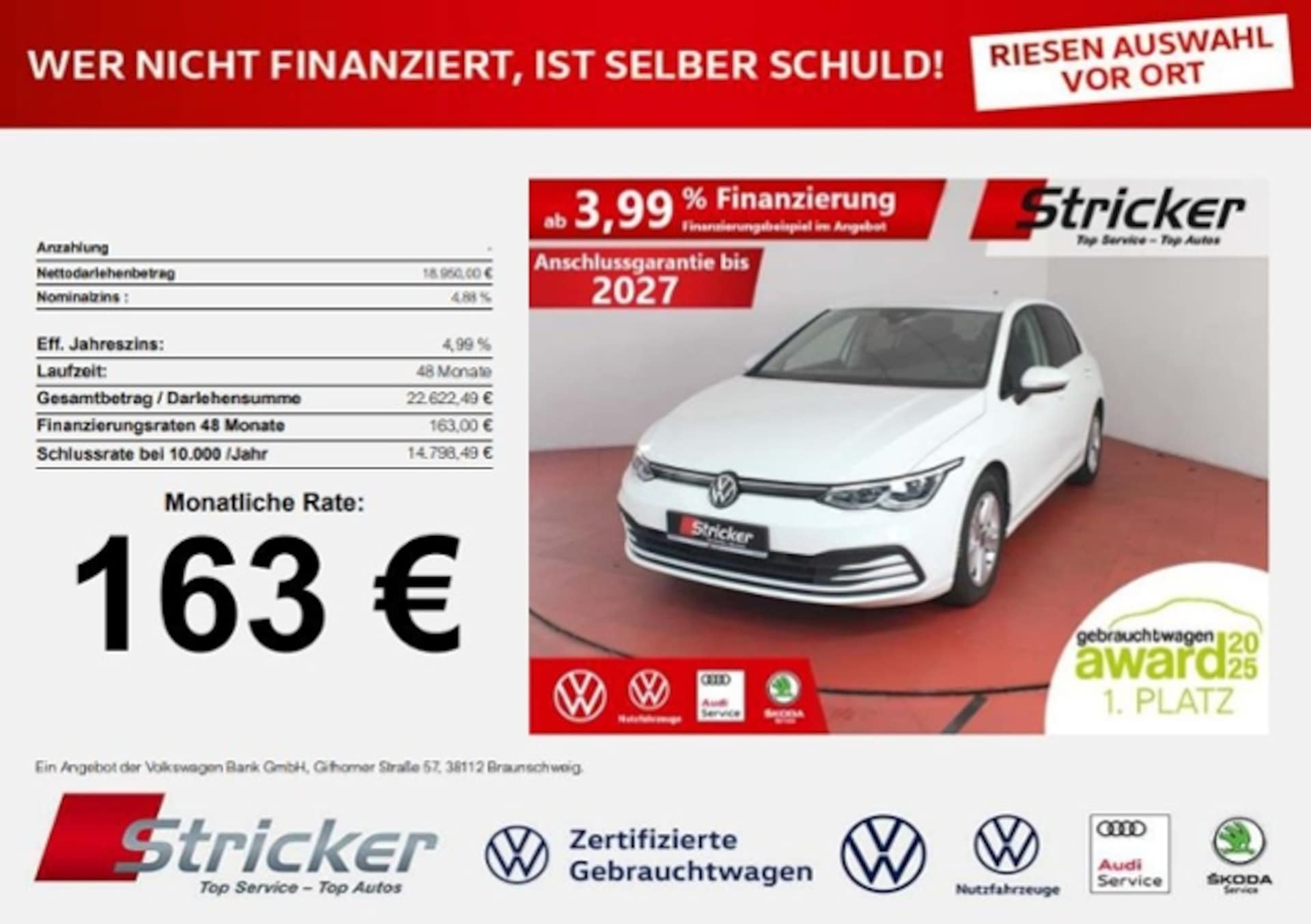 Volkswagen Golf Life