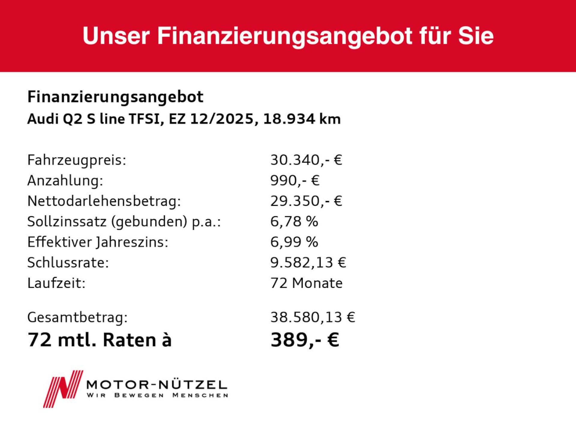 Audi Q2 S line