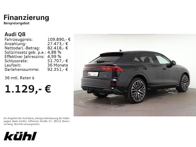 Image about Audi Q8 SUV TFSI e 60 TFSI e quattro tiptronic