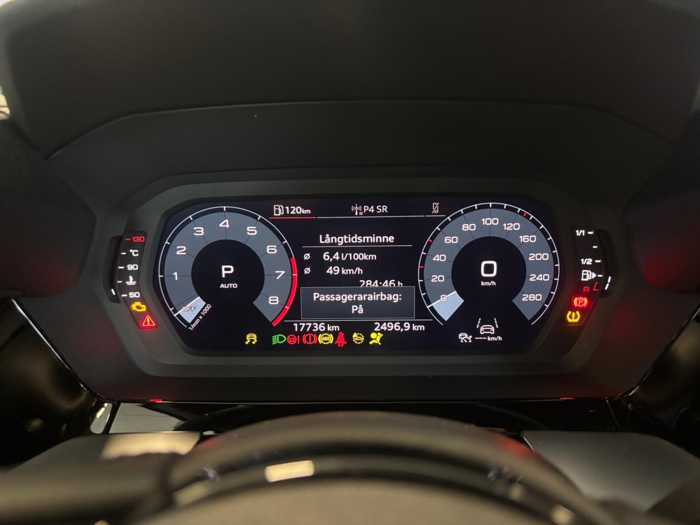 Bild som visar&nbsp;Audi A3 Sportback&nbsp;A3 Sportback 35 TFSI Proline advanced 150 hk S tronic - för mer information kontakta din Audi Partner