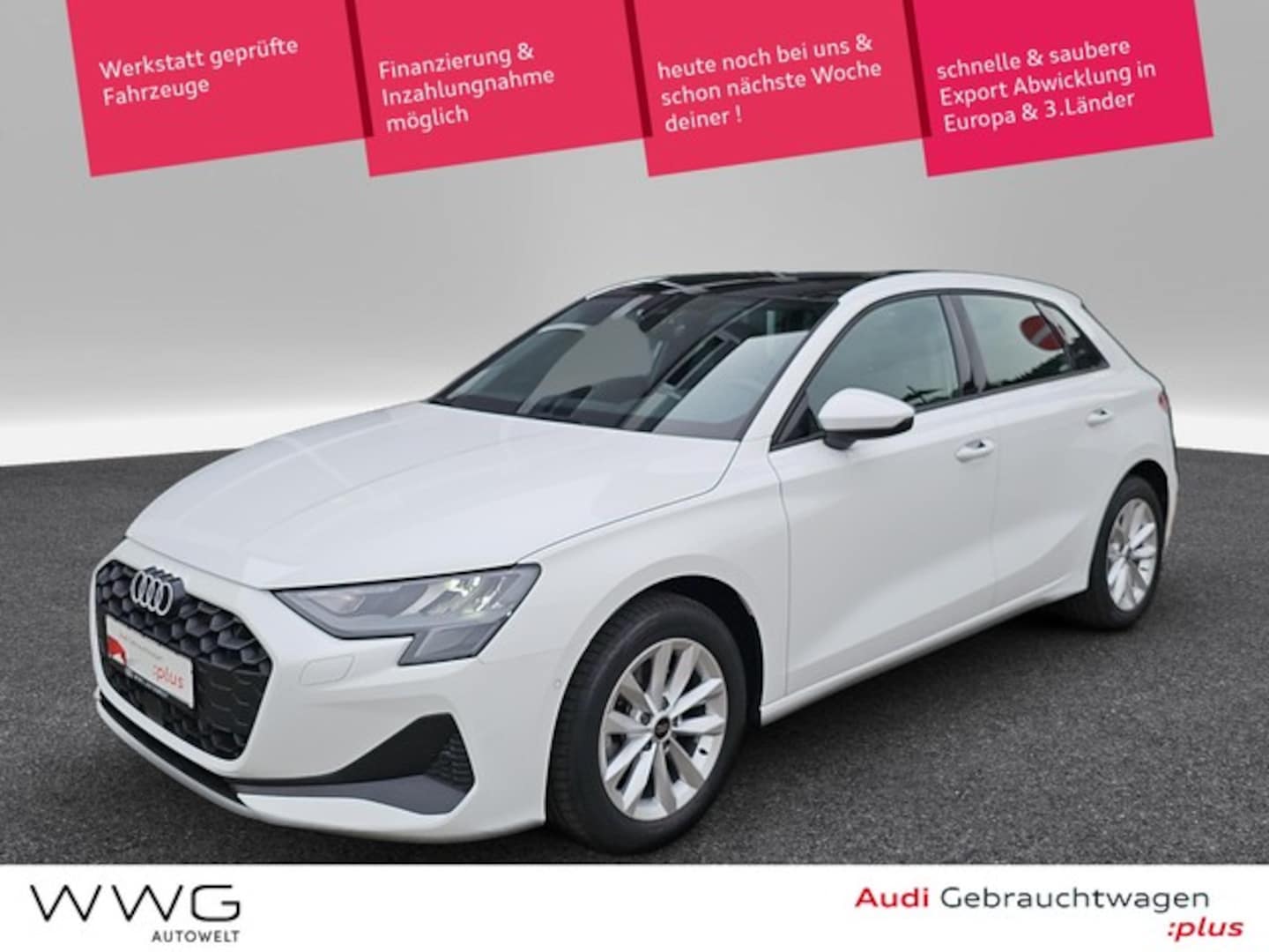 Bild über Audi A3 Sportback 30 TFSI S tronic - für weitere Informationen kontaktieren Sie den Audi Partner