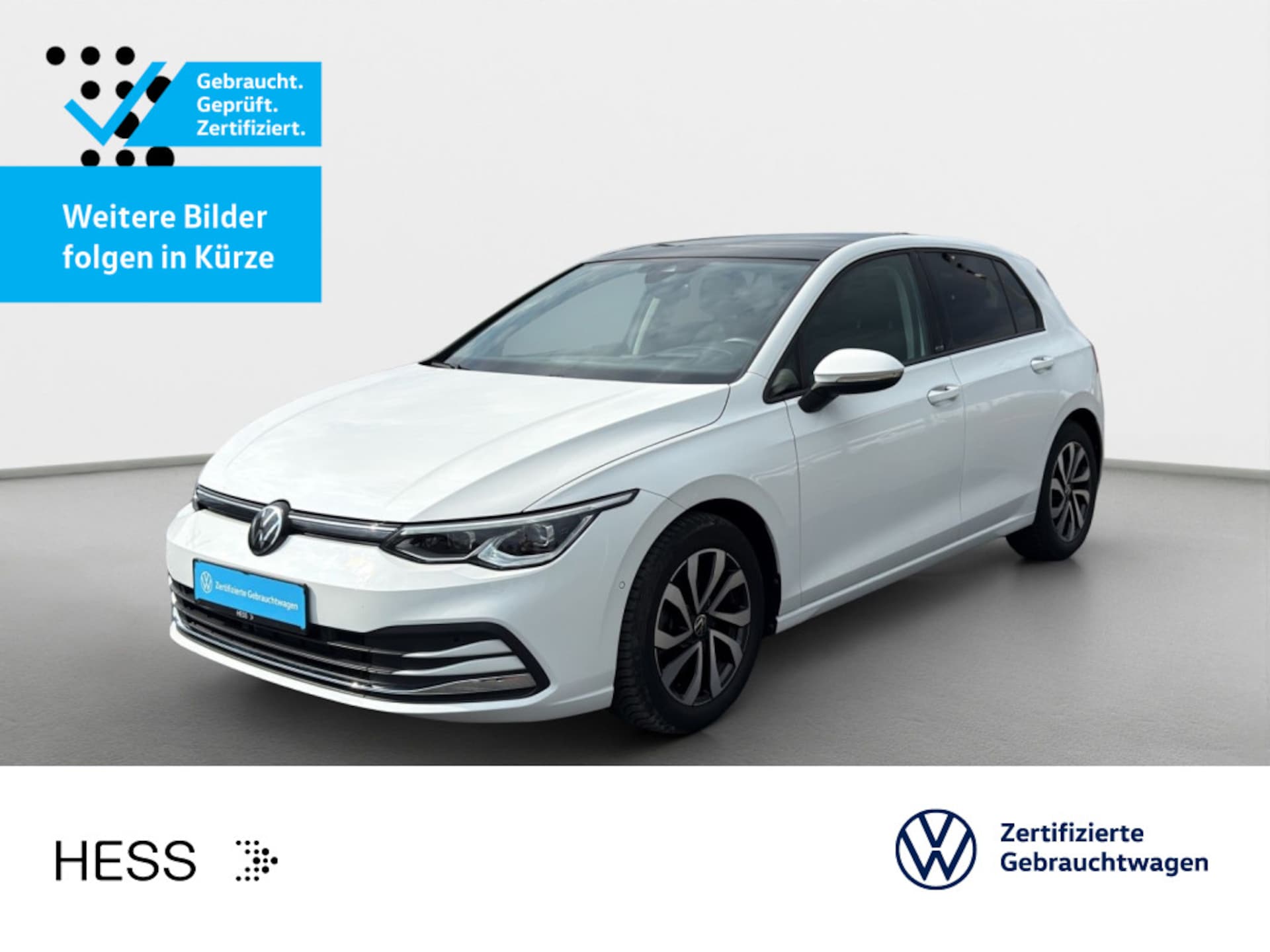 Volkswagen Golf 2023 — Golf VIII 2.0 TDI DSG ACTIVE*IQ.LIGHT*AHK*PANO*KAMERA*PDC*SHZ