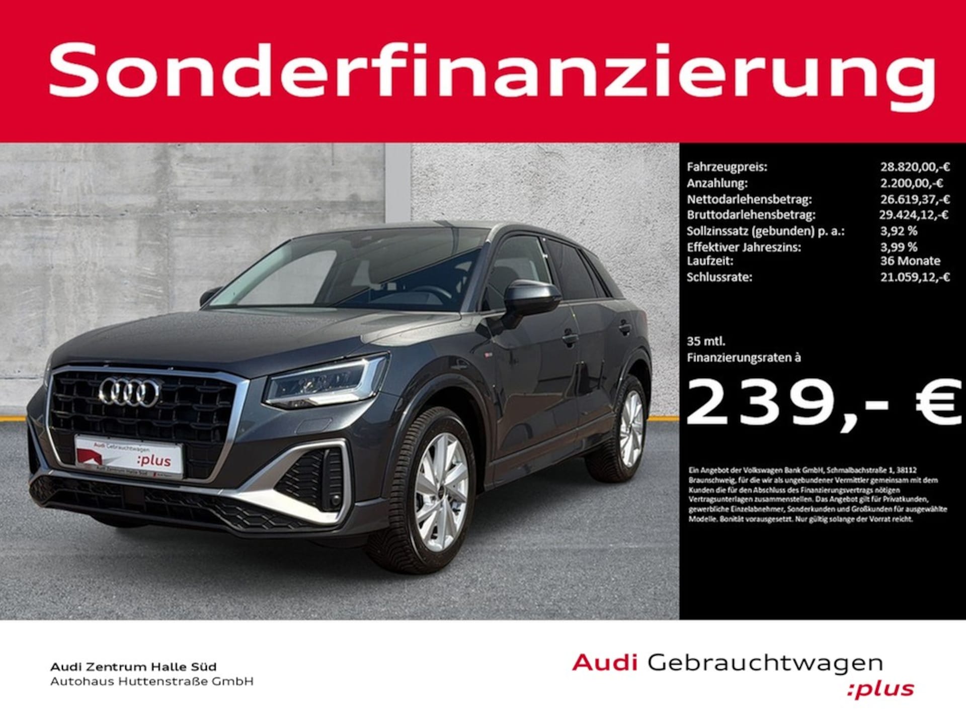 Audi Q2 S line