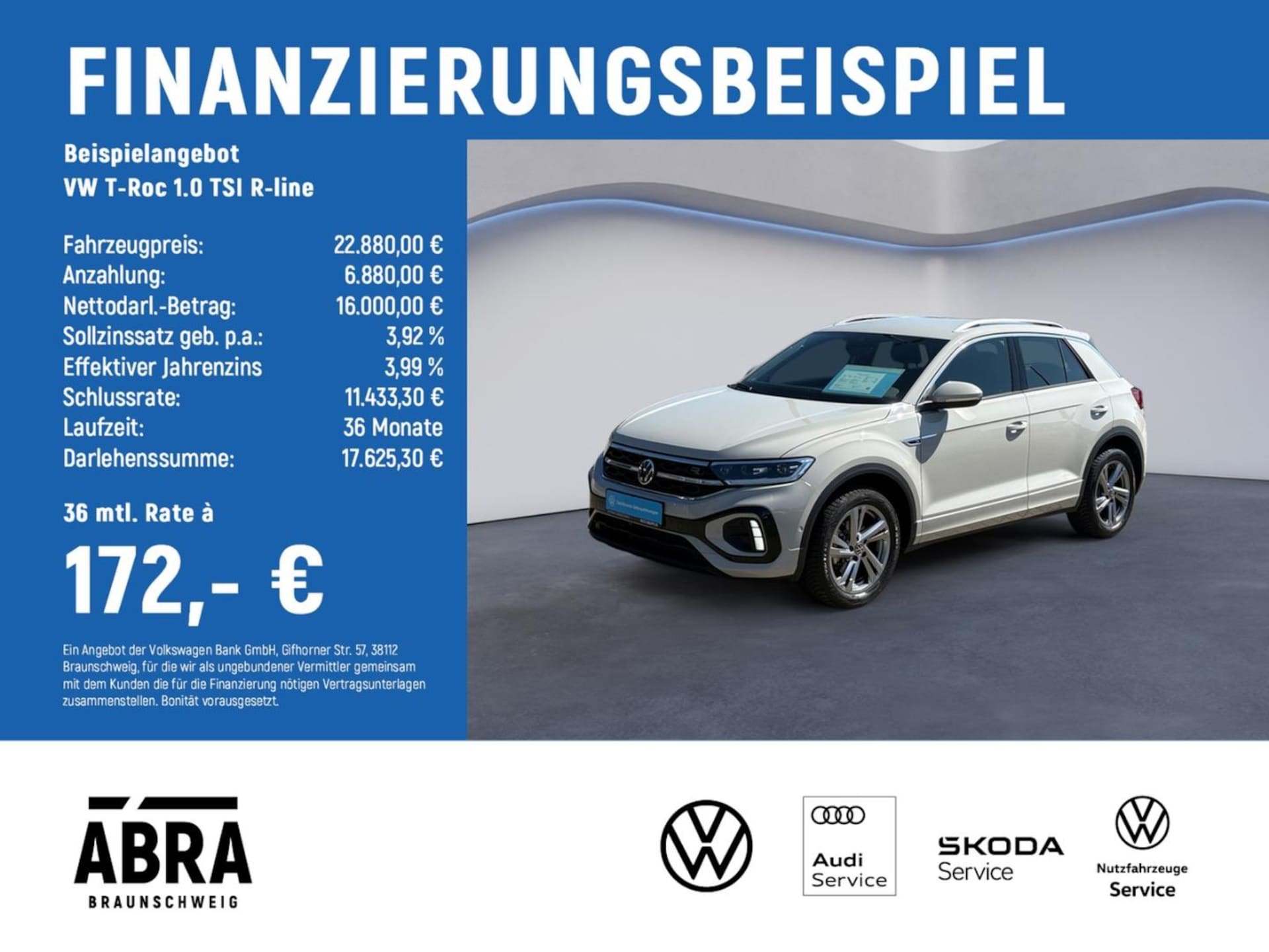 Volkswagen T-Roc R-Line