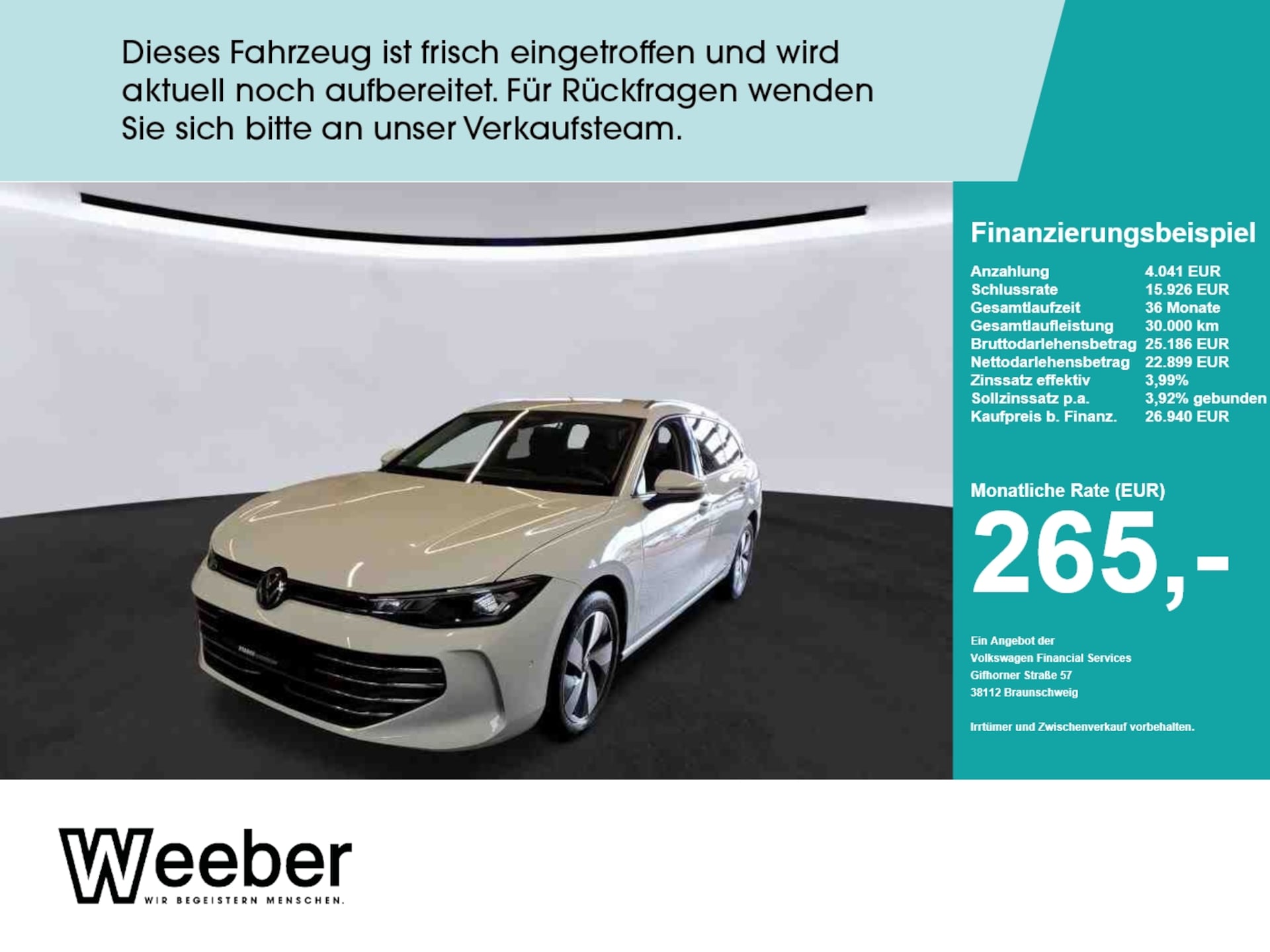 Volkswagen Passat 2024