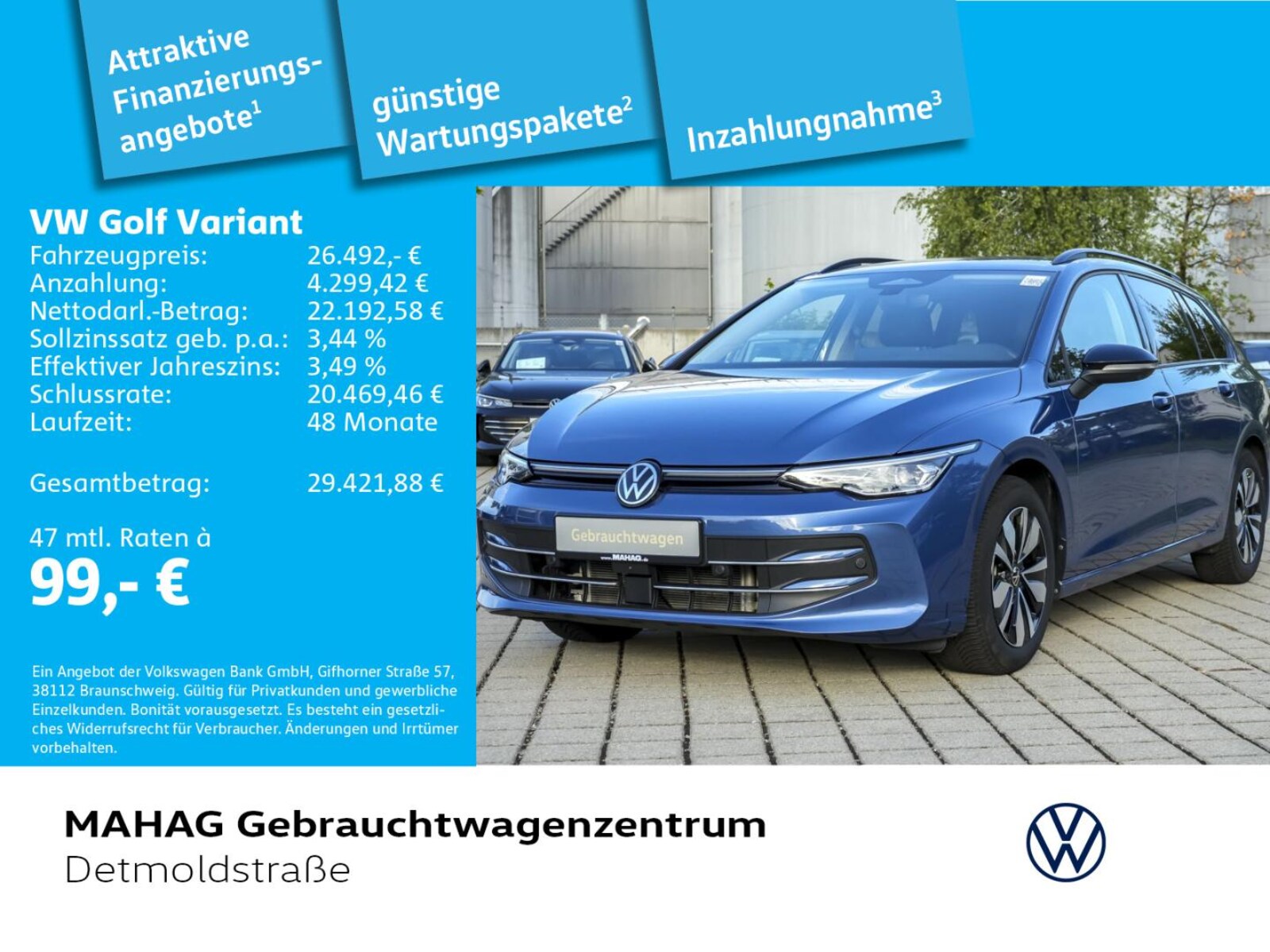 Volkswagen Golf Variant – Bild 2