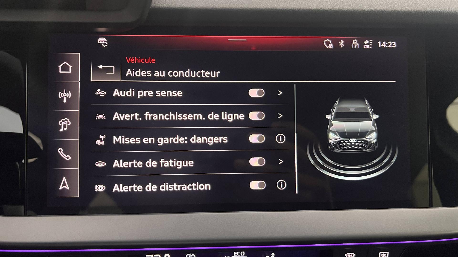 Image about Audi A3 Sportback S line 35 TFSI Hybride 110 kW (150 ch) S tronic