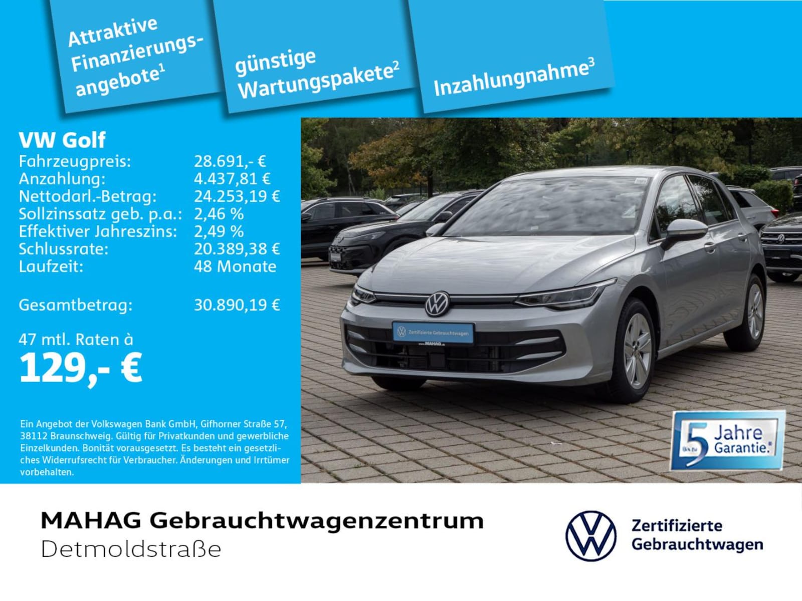 Volkswagen Golf – Bild 2