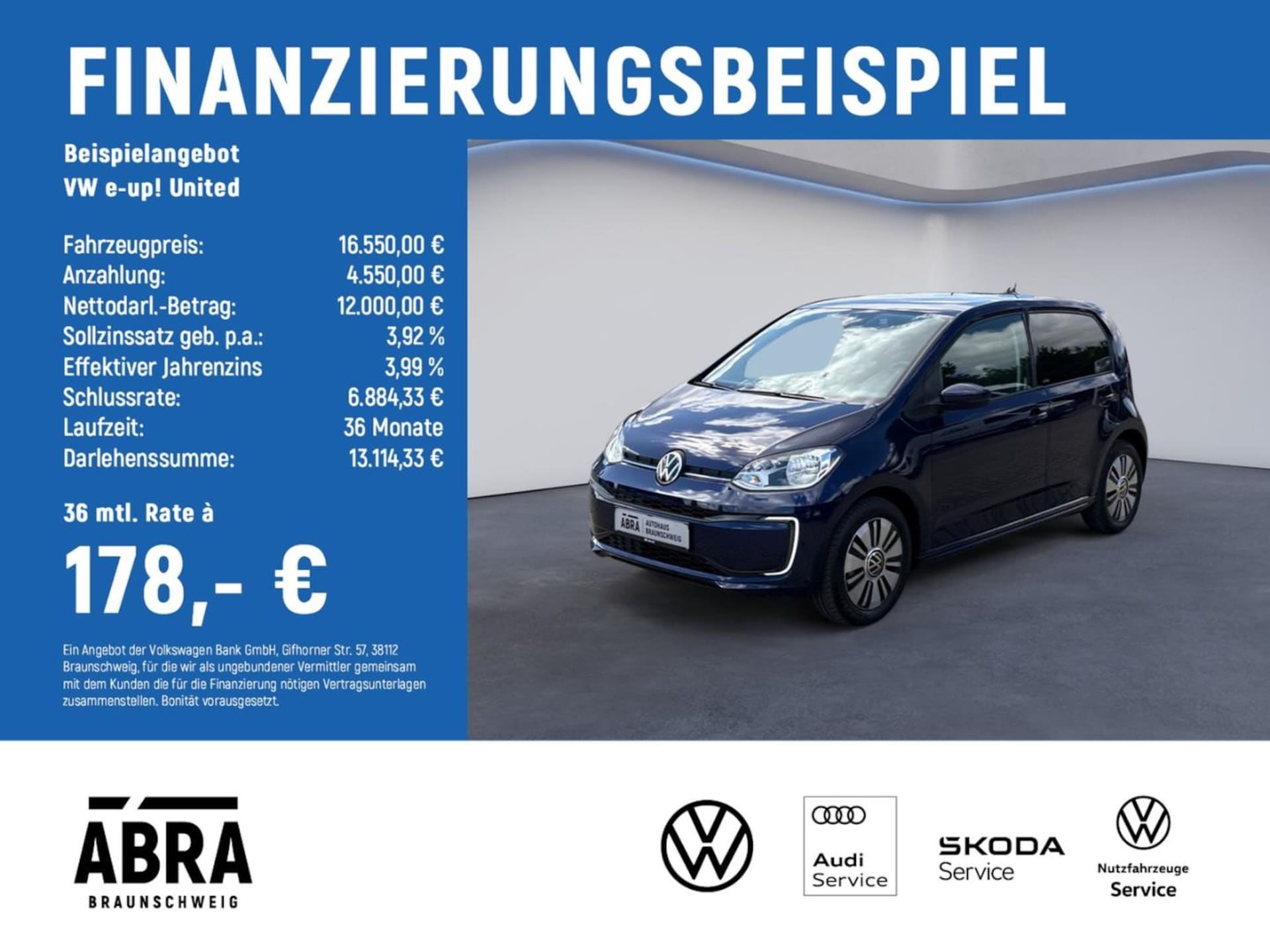 Volkswagen e-up! UNITED
