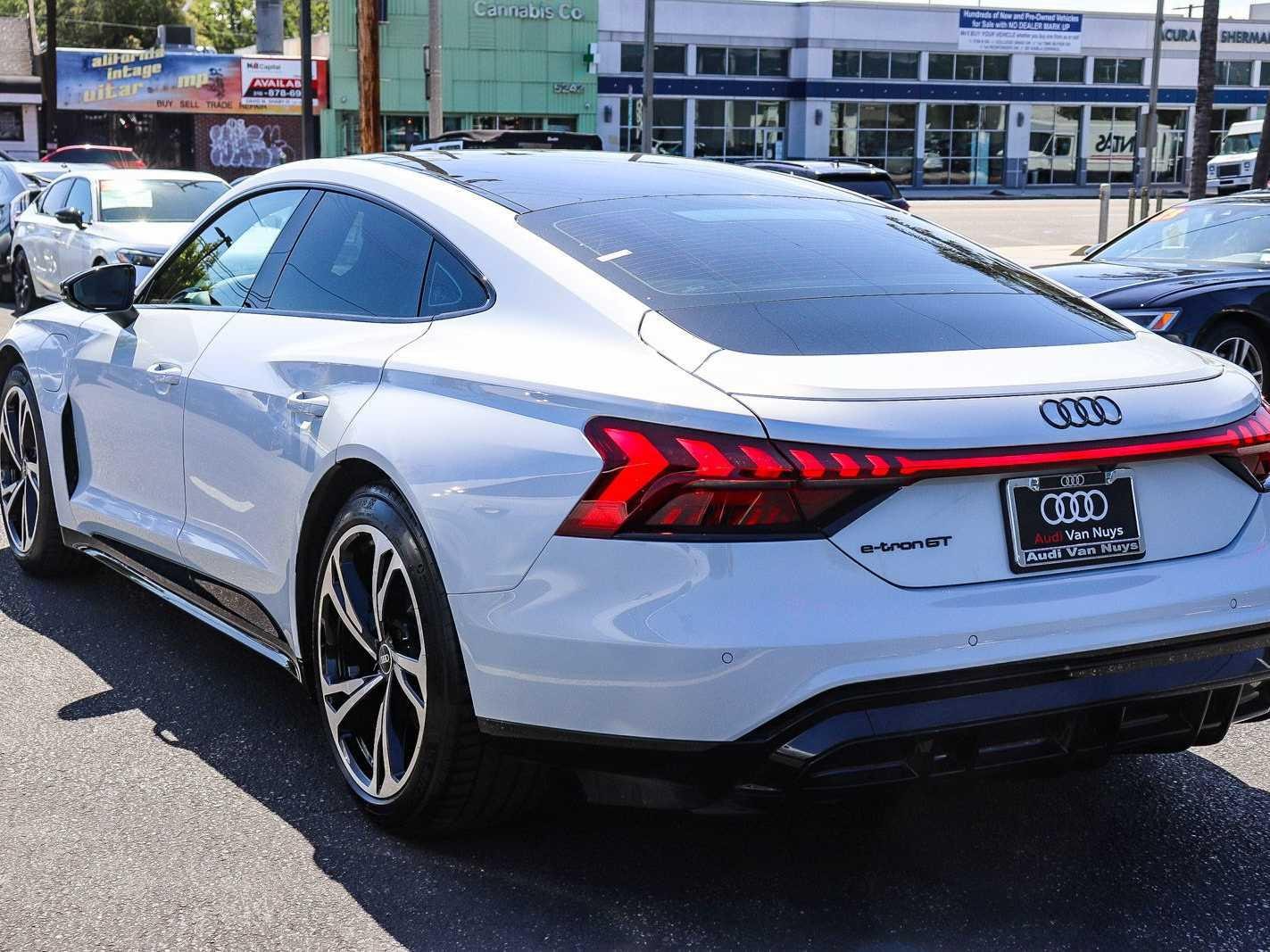 Used 2023 Audi e-tron GT Premium Plus with VIN WAUCJBFW4P7000907 for sale in Los Angeles, CA