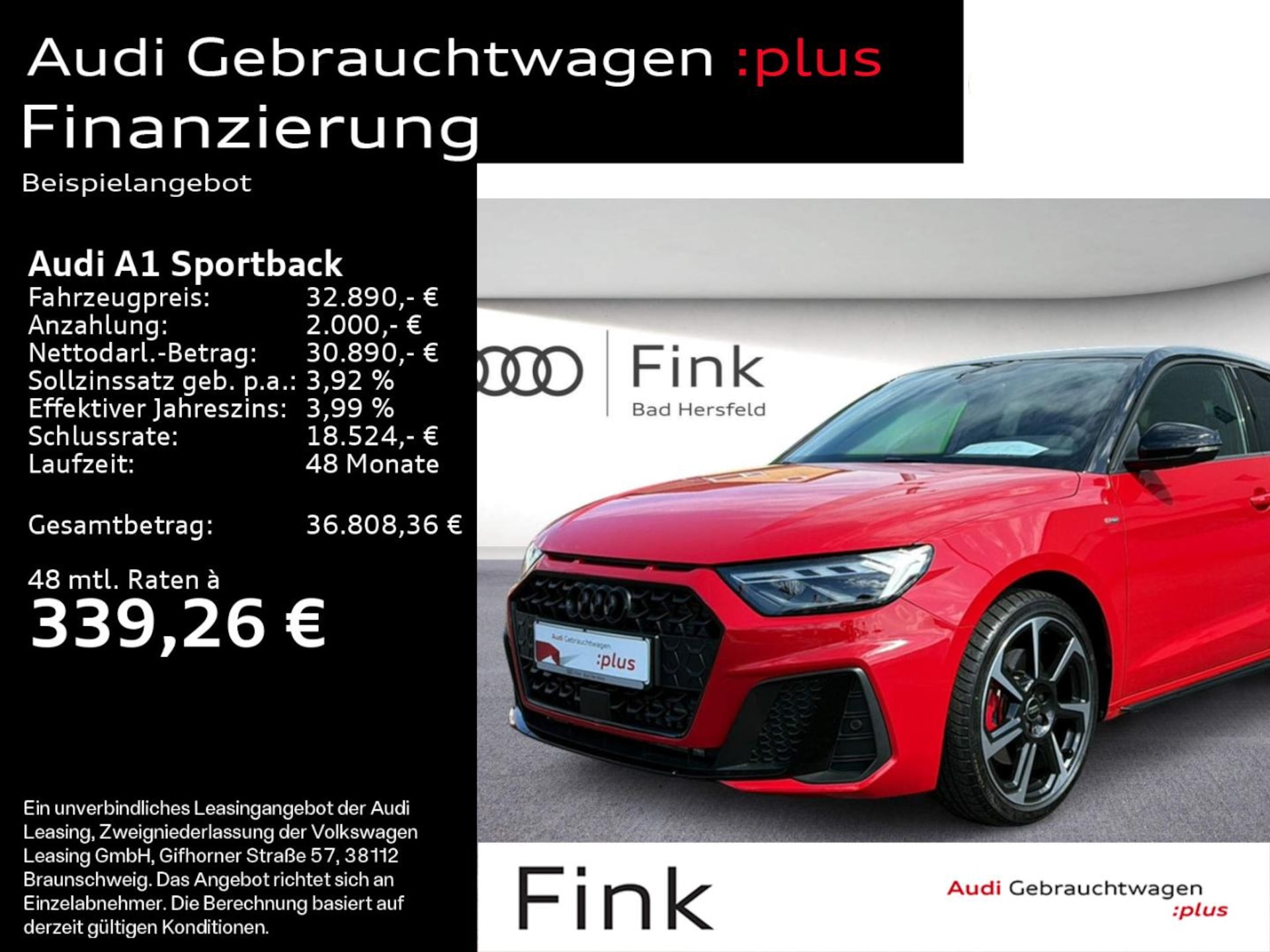 Audi A1 Sportback S line