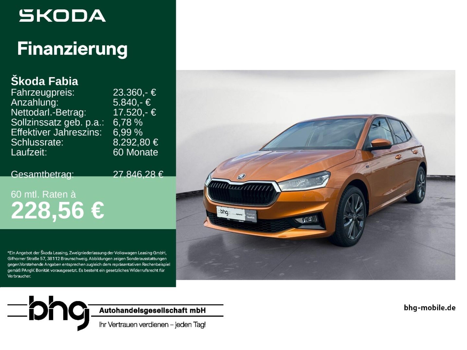 Skoda Fabia Tour