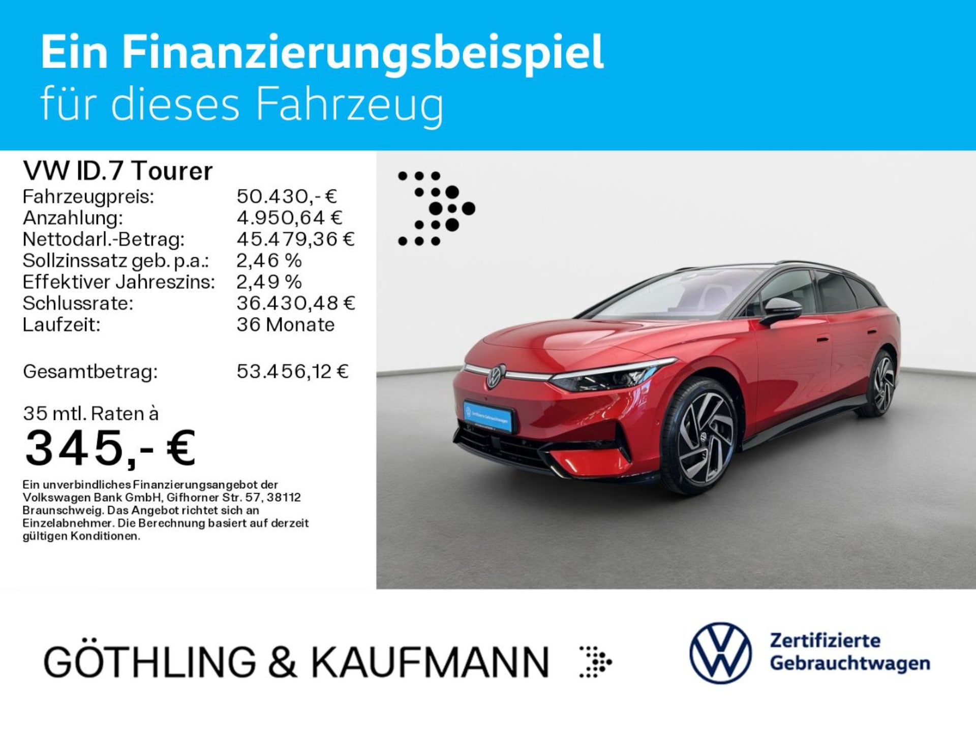 Volkswagen ID.7 Tourer Pro