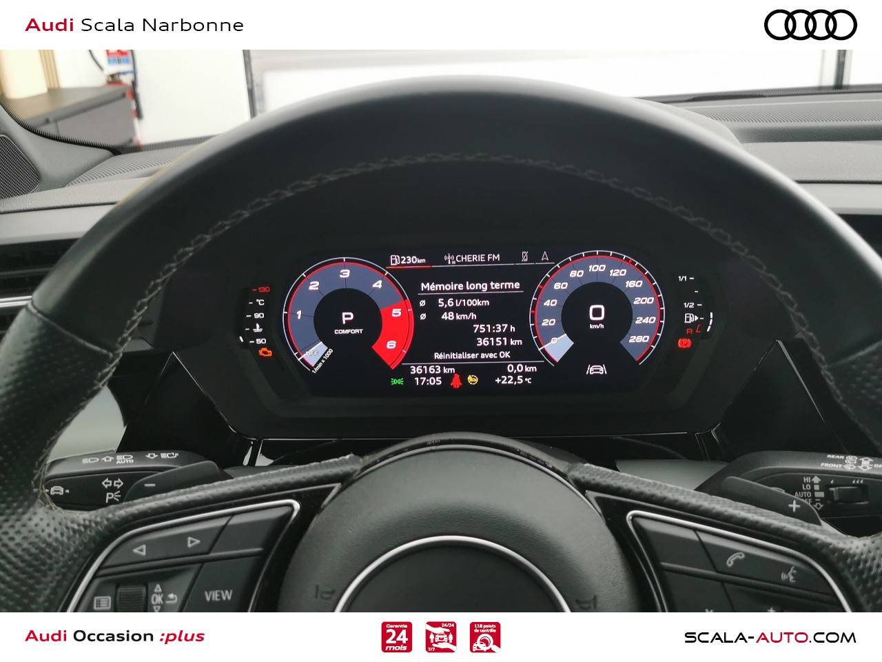 Image about Audi A3 Sportback S line 30 TDI 85 kW (116 ch) S tronic
