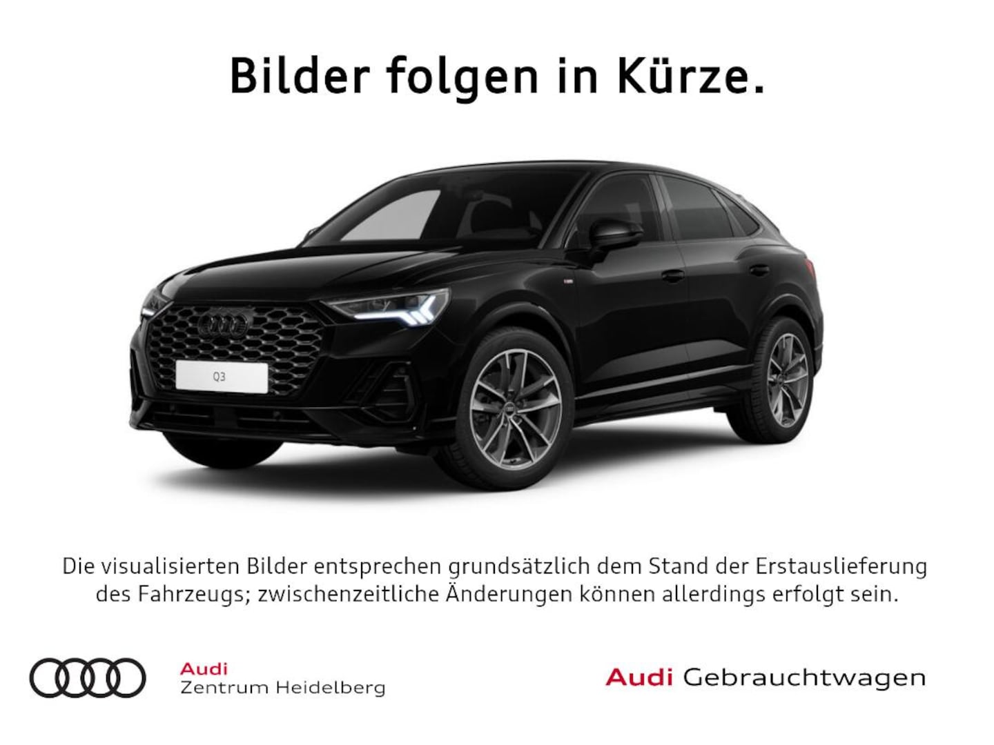 Bild über Audi Q3 Sportback S line 35 TFSI S tronic - für weitere Informationen kontaktieren Sie den Audi Partner