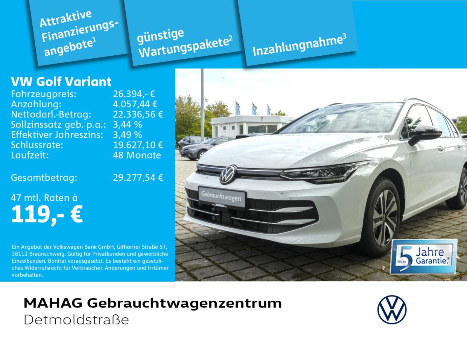 Volkswagen Golf Variant – Bild 2