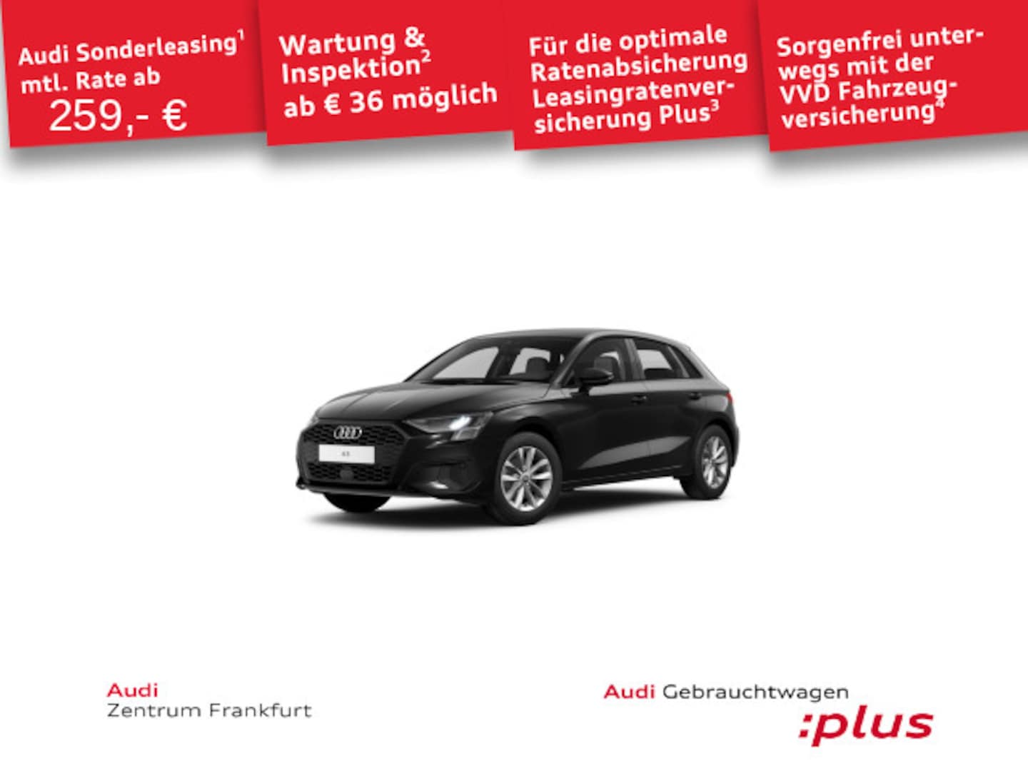 Bild über Audi A3 Sportback 30 TFSI S tronic - für weitere Informationen kontaktieren Sie den Audi Partner
