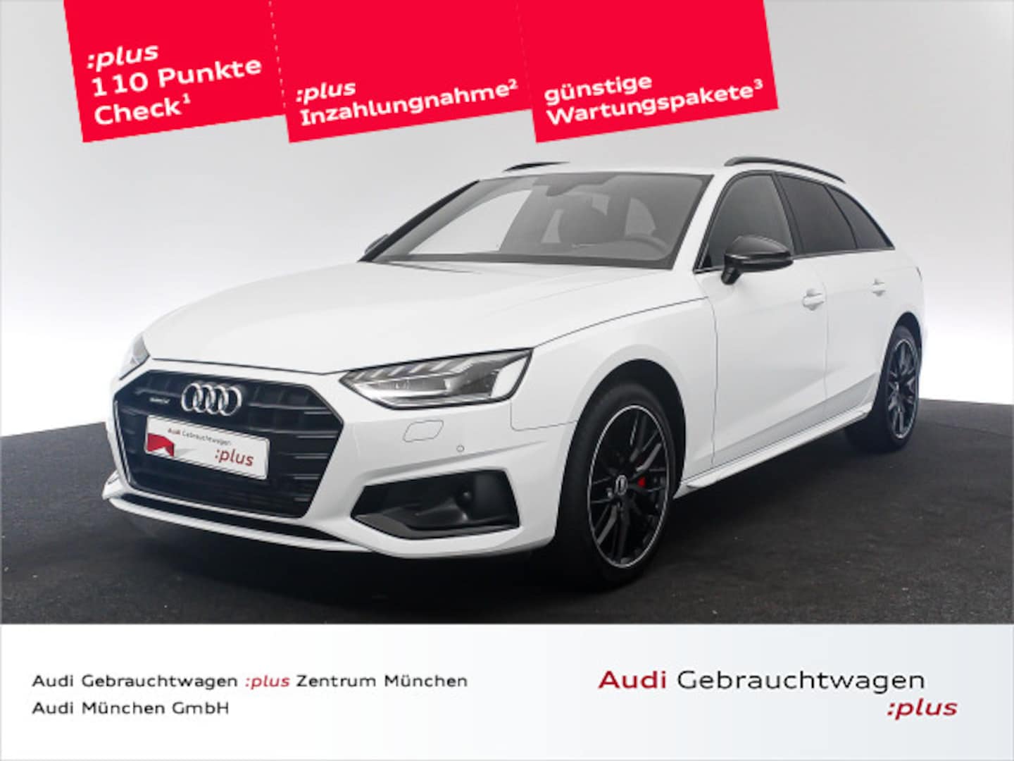 Bild über Audi A4 Avant advanced 40 TFSI quattro S tronic - für weitere Informationen kontaktieren Sie den Audi Partner