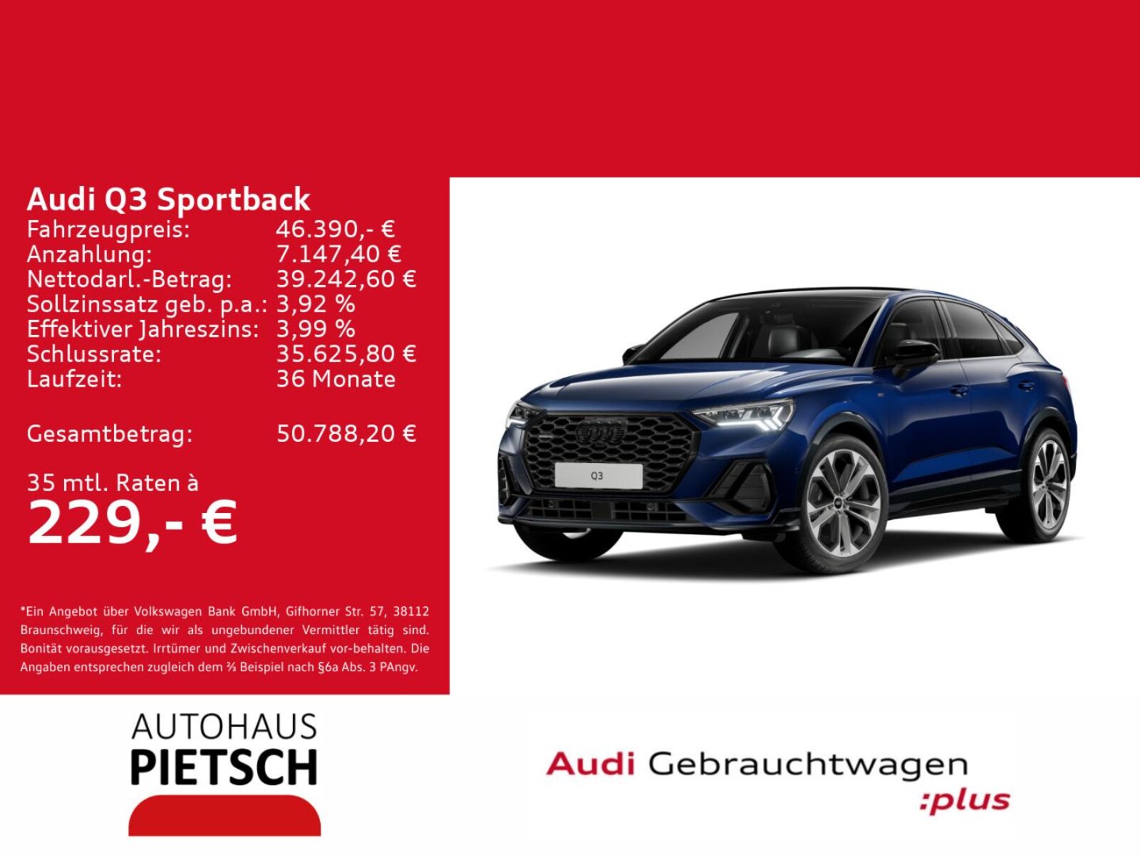 Audi Q3 Sportback – Bild 2