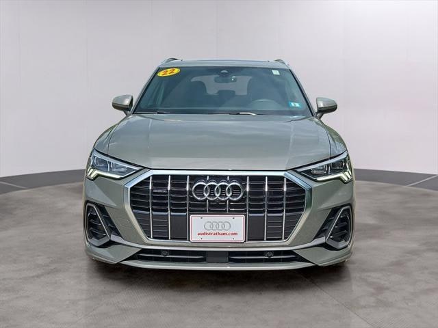 Used 2022 Audi Q3 S Line Premium Plus with VIN WA1EECF38N1049193 for sale in Stratham, NH