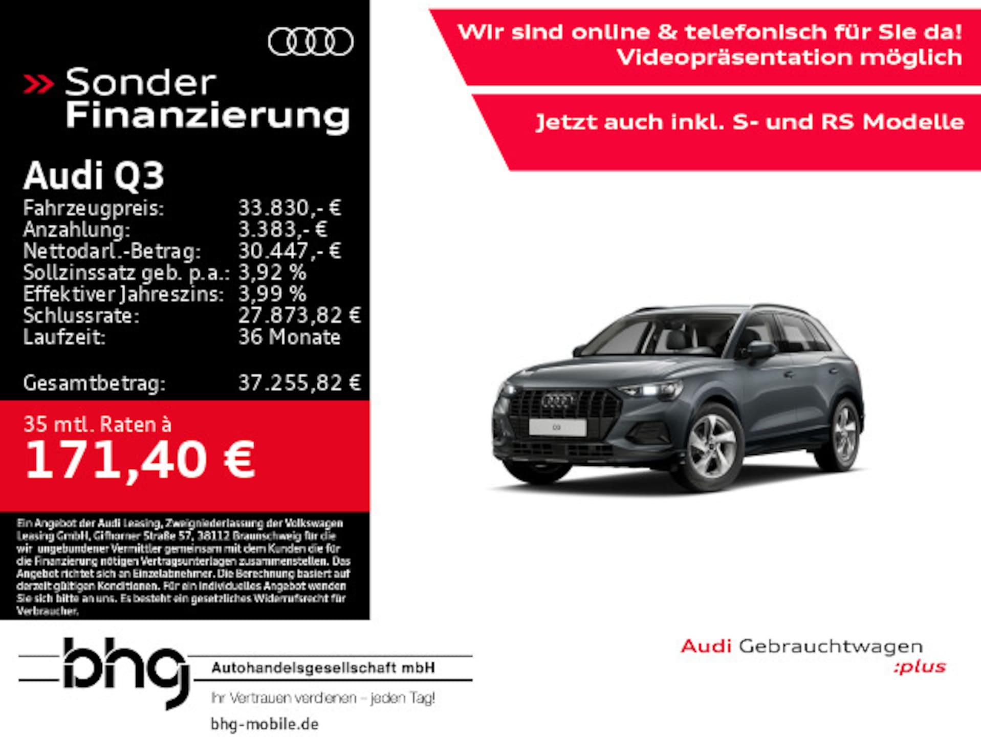 Audi Q3 SUV advanced