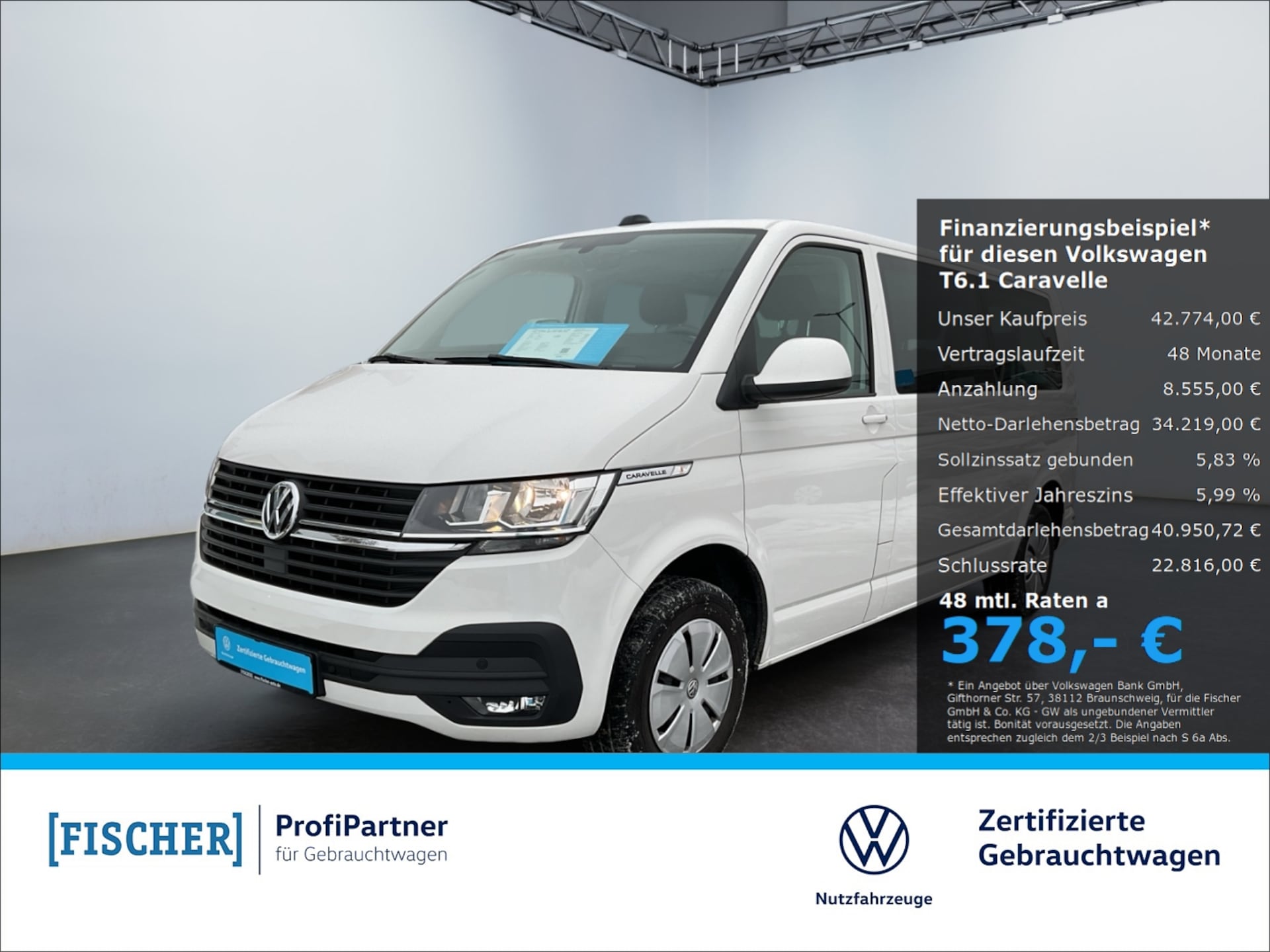 Volkswagen T6.1 Caravelle langer Radstand Trendline